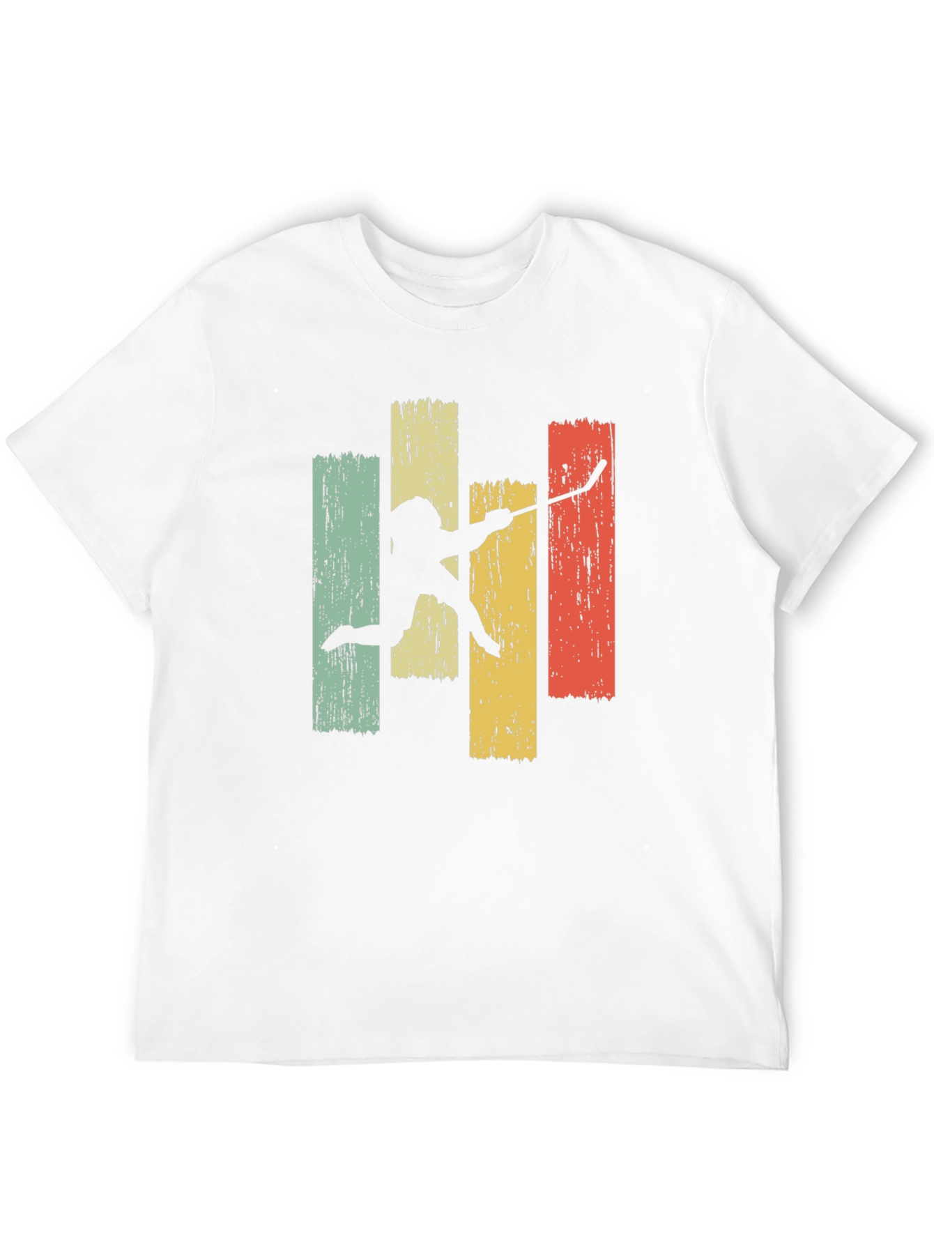 Retro Hockey Player Graphic Tee