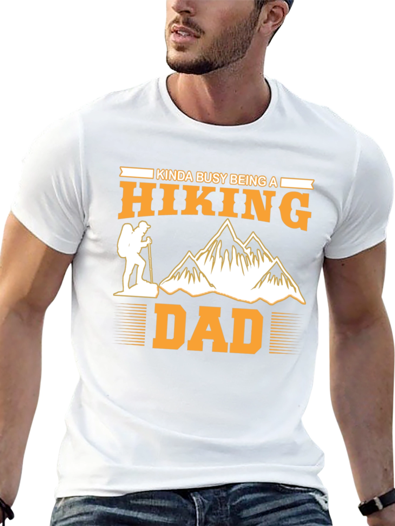 Hiking Dad Graphic T-Shirt