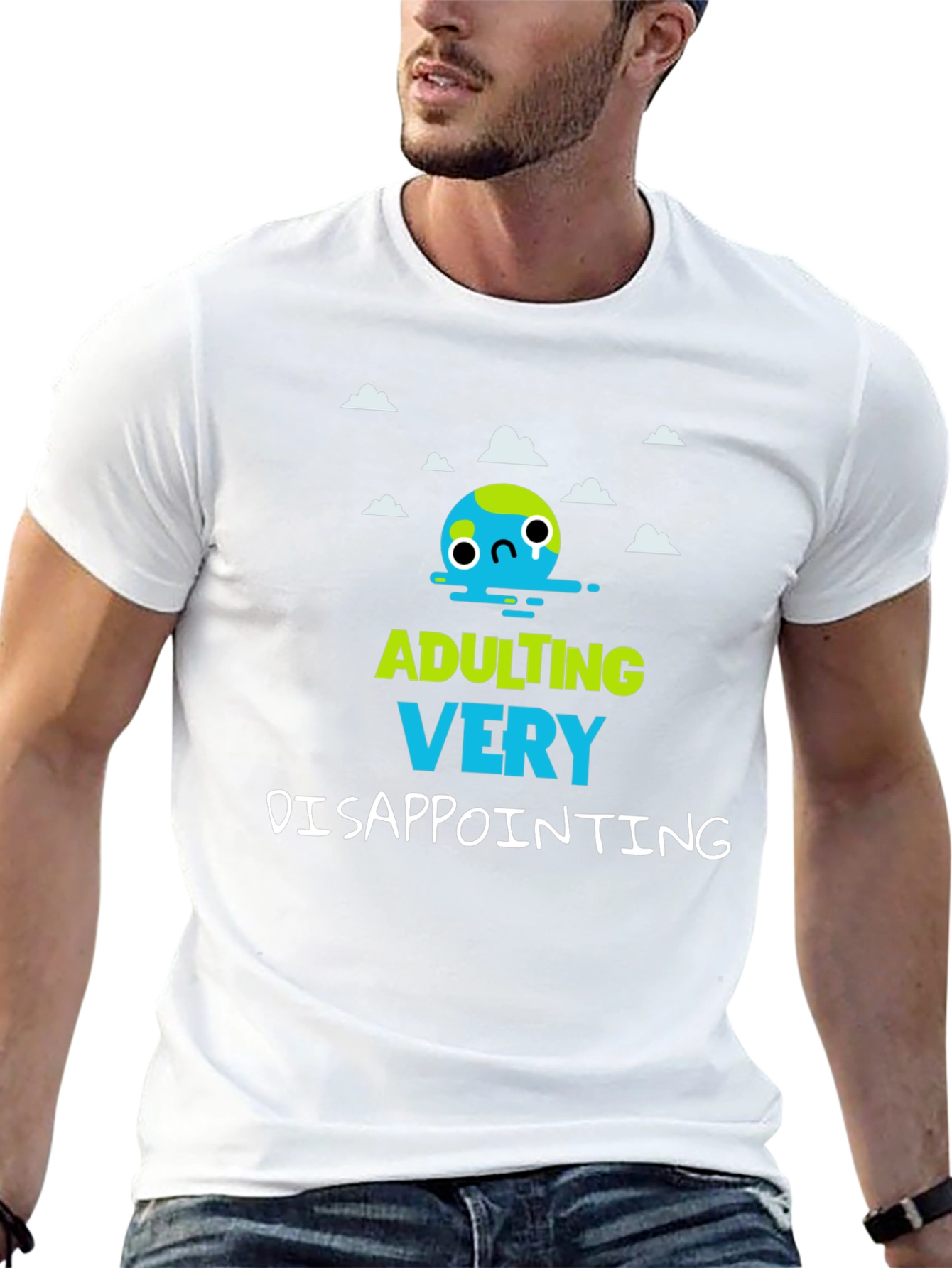 Adulting Very Disappointing Graphic T-Shirt