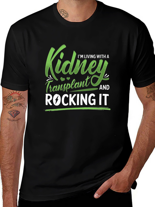 Kidney Transplant Rocking It T-Shirt