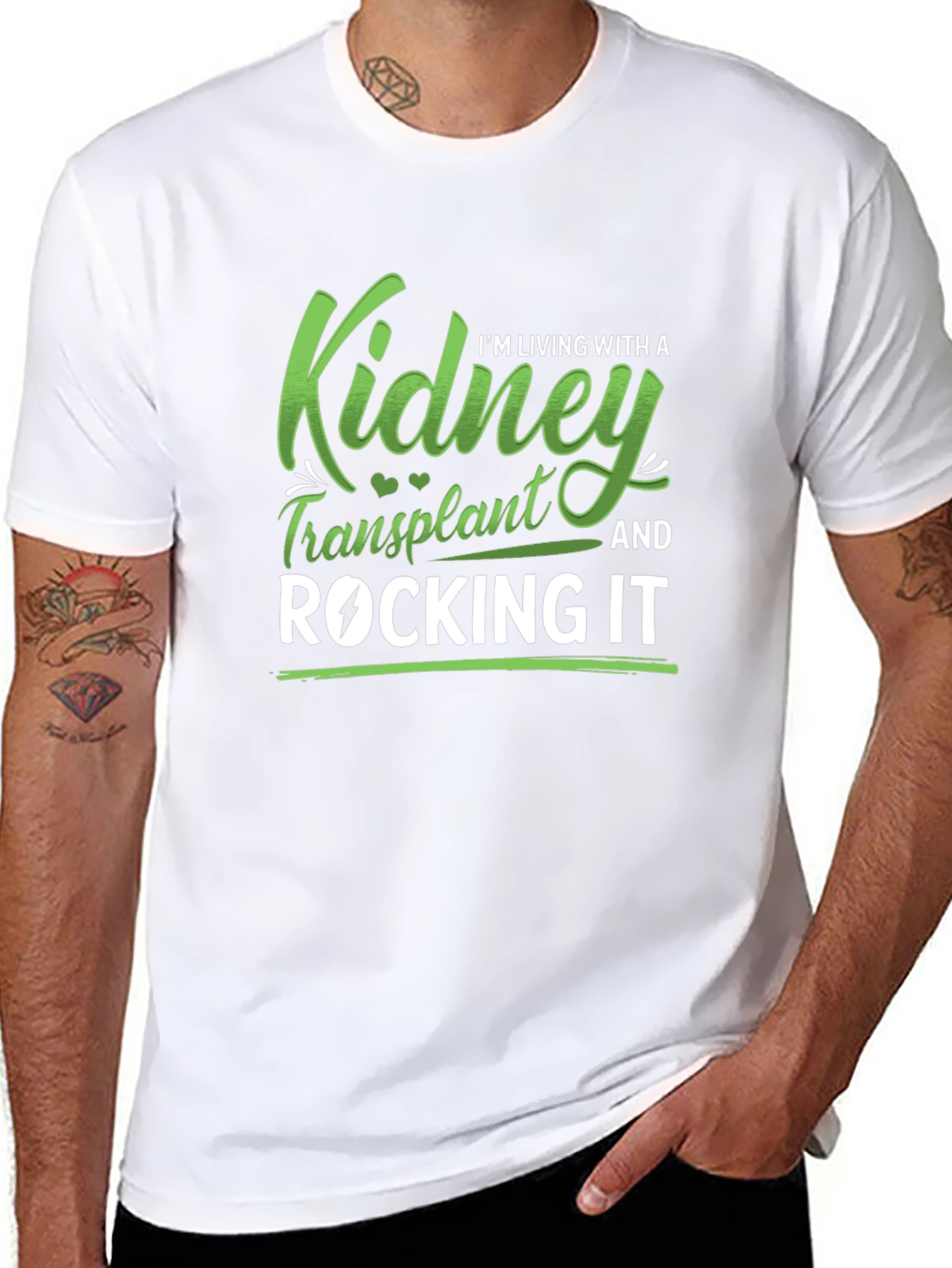 Kidney Transplant Rocking It T-Shirt