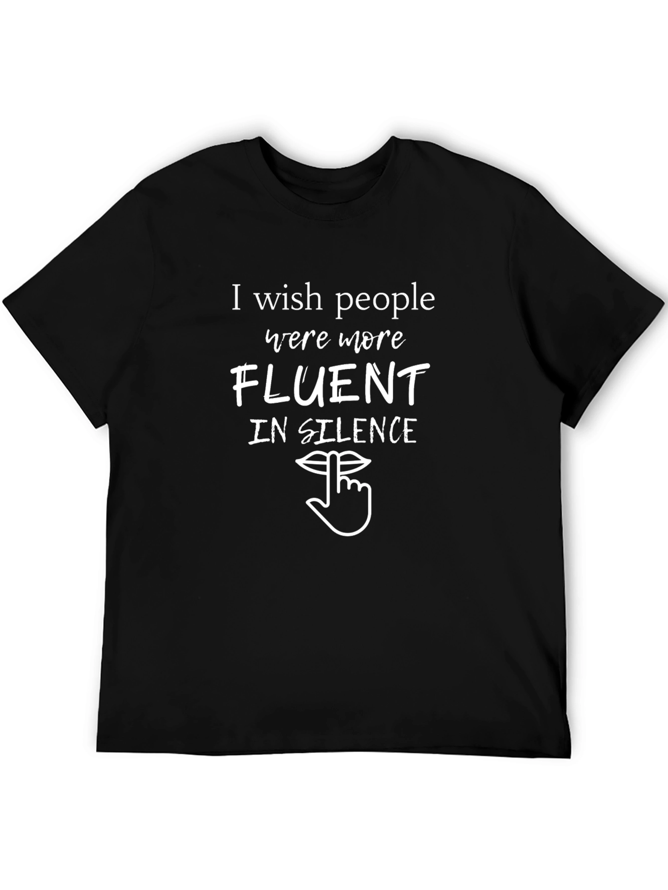 Fluent in Silence Graphic Tee