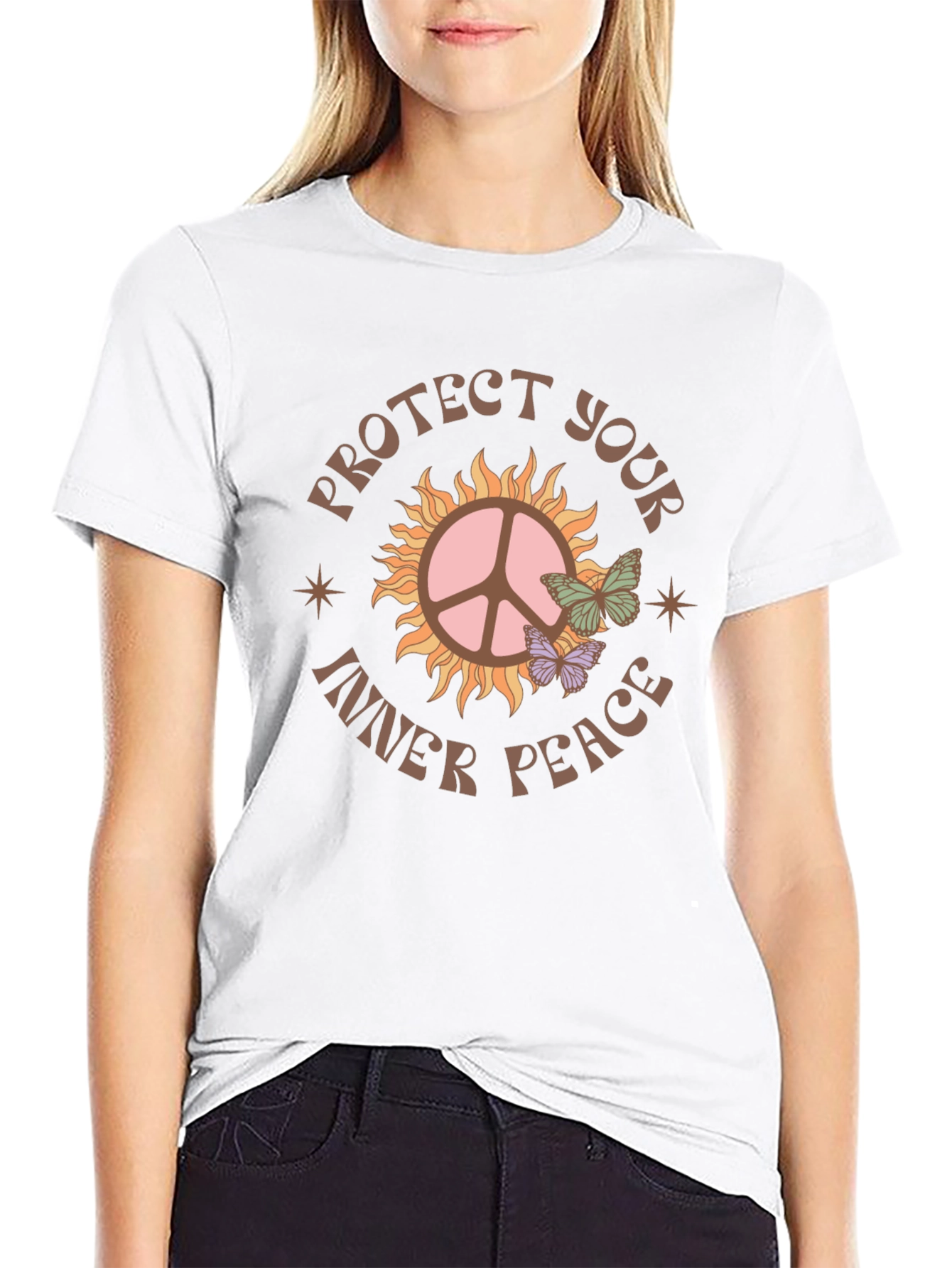 Protect Inner Peace Graphic Tee