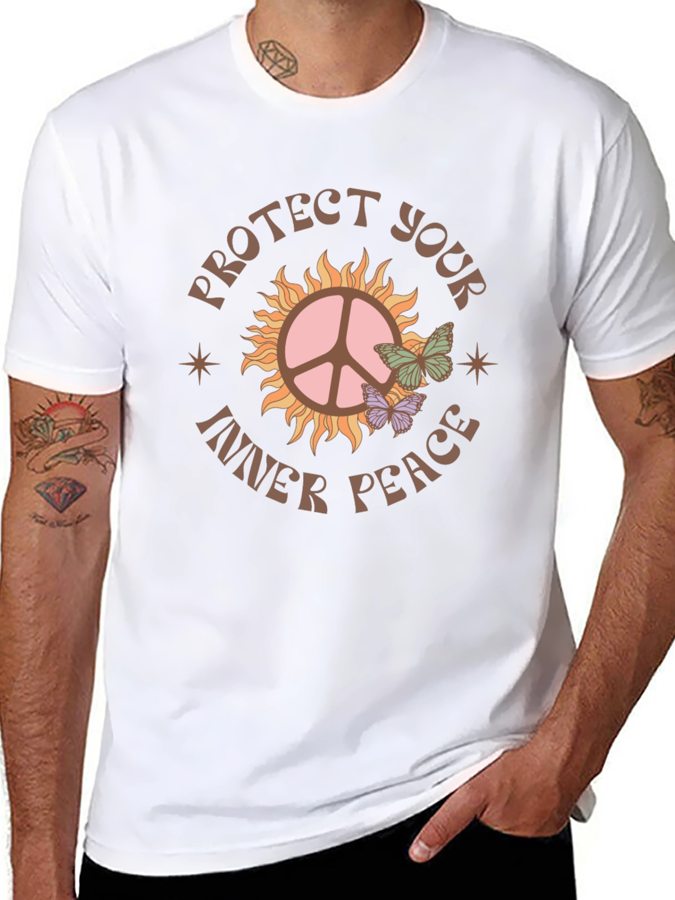 Protect Inner Peace Graphic Tee