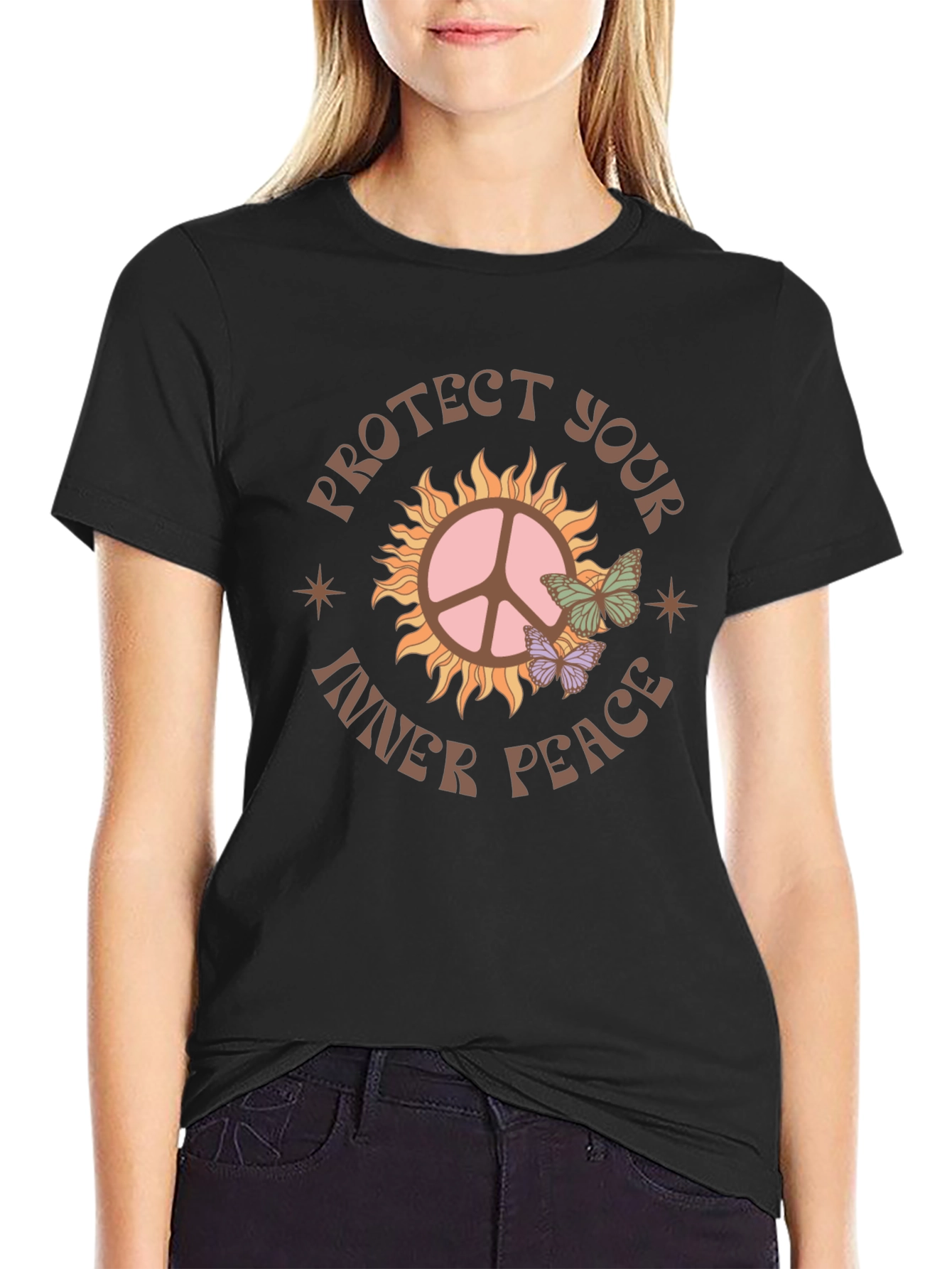 Protect Inner Peace Graphic Tee