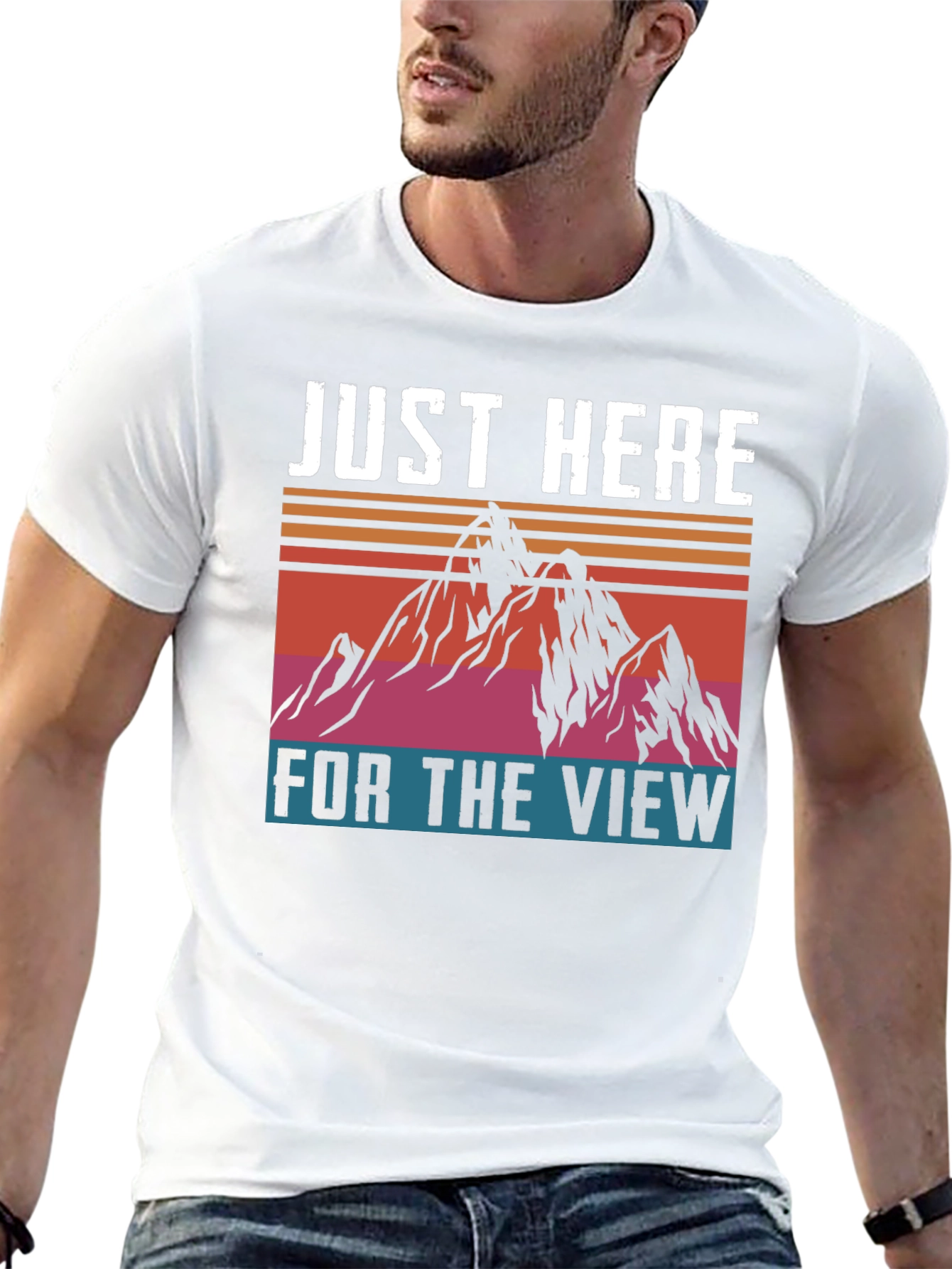 Just Here for the View Graphic Tee