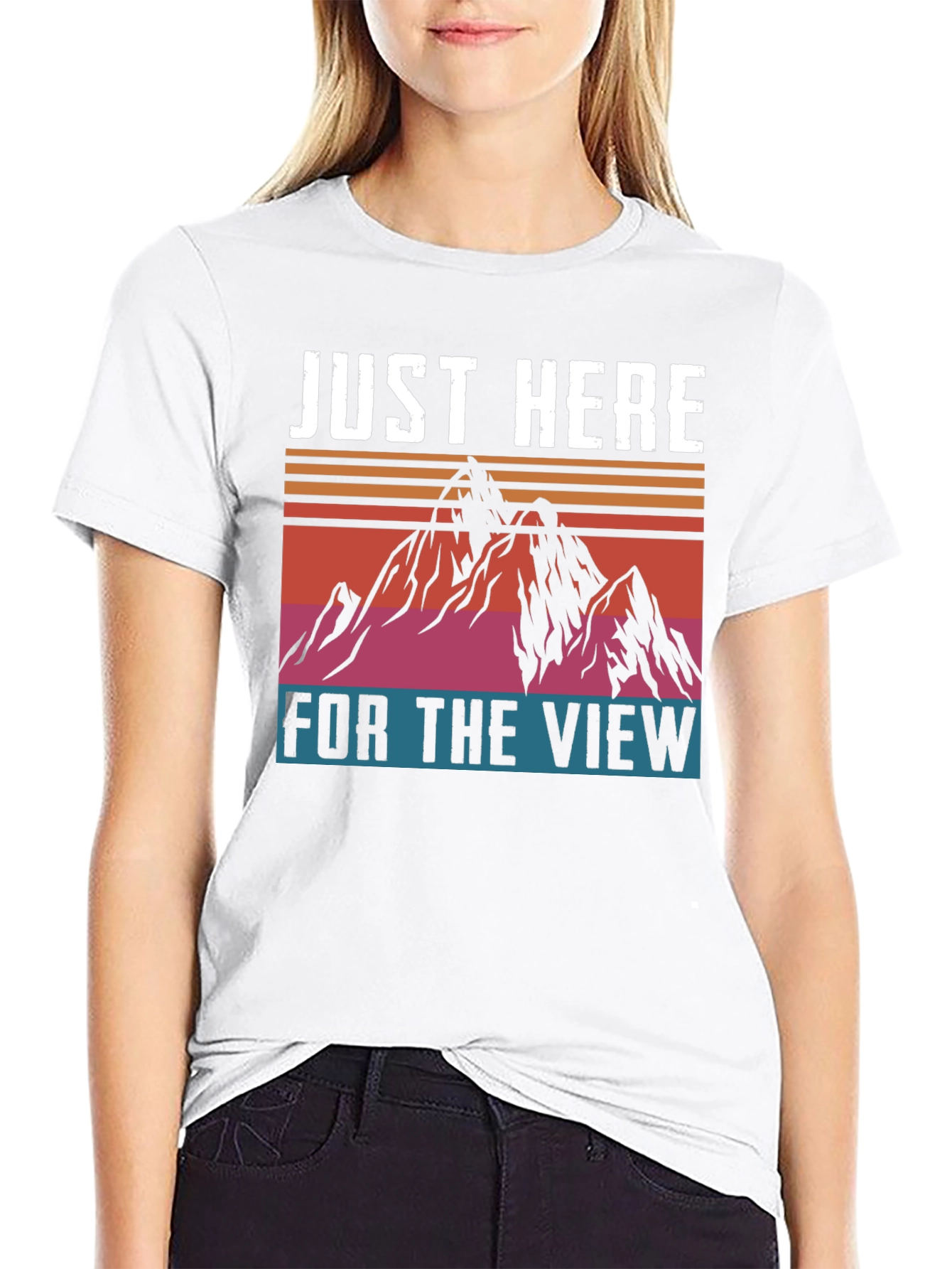 Just Here for the View Graphic Tee
