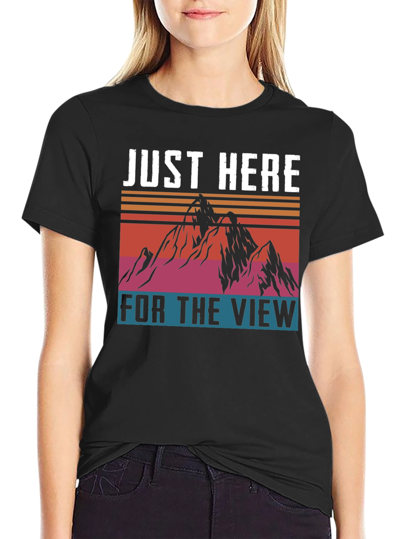 Just Here for the View Graphic Tee