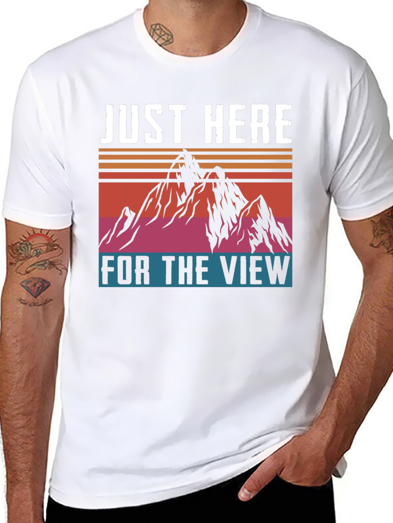 Just Here for the View Graphic Tee