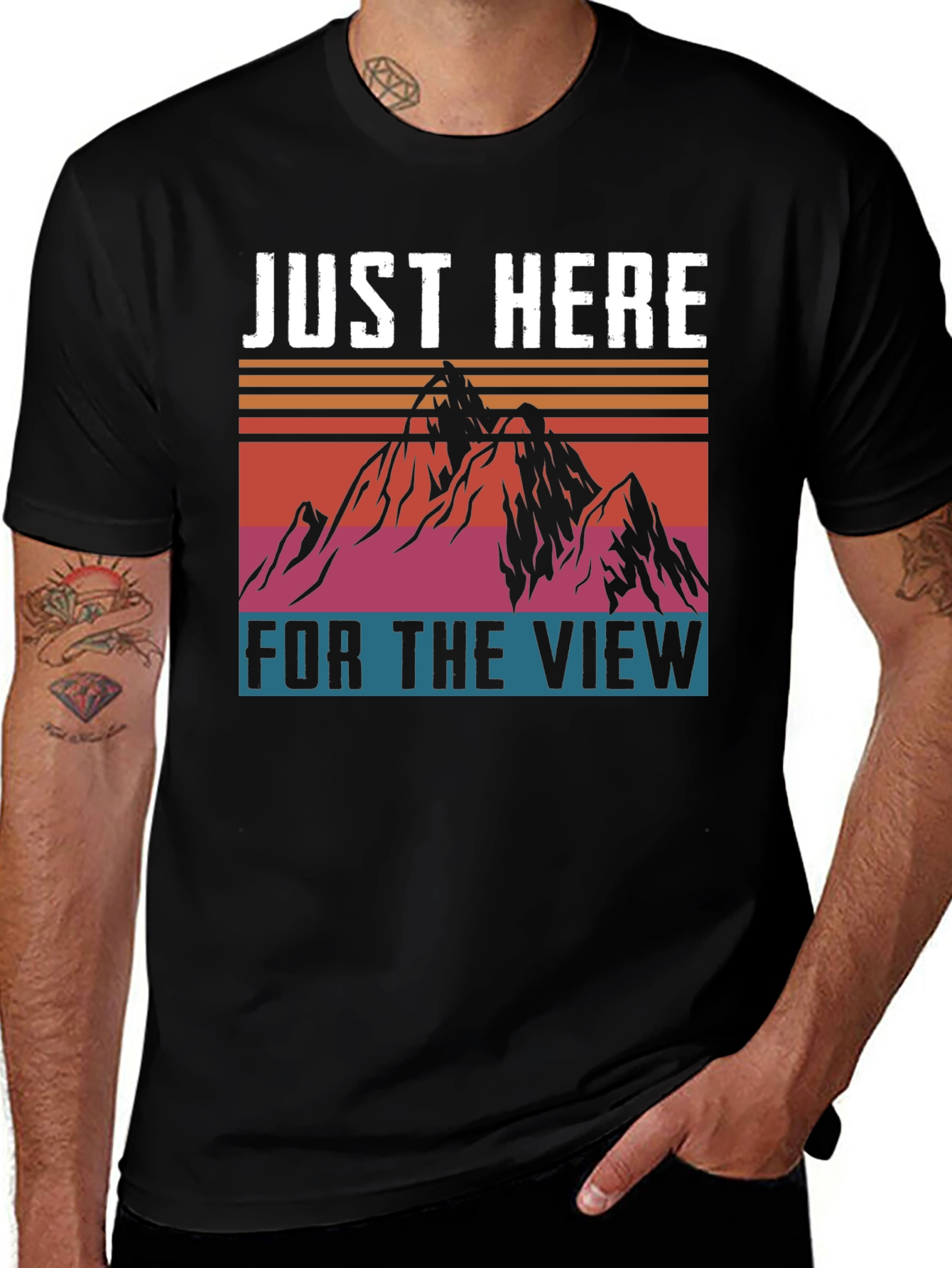 Just Here for the View Graphic Tee