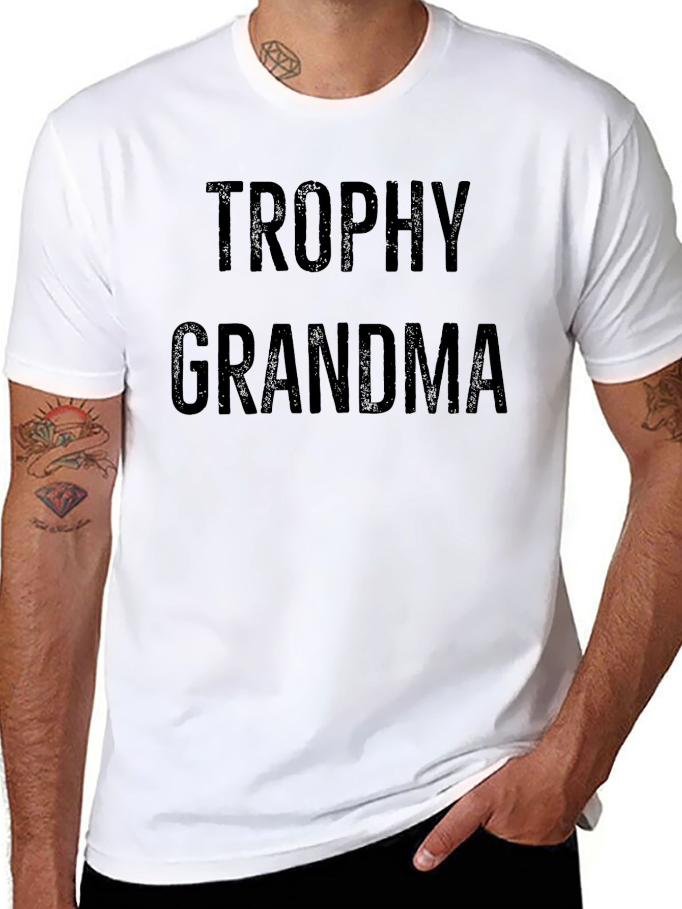 Trophy Grandma T-Shirt - Novelty Gift