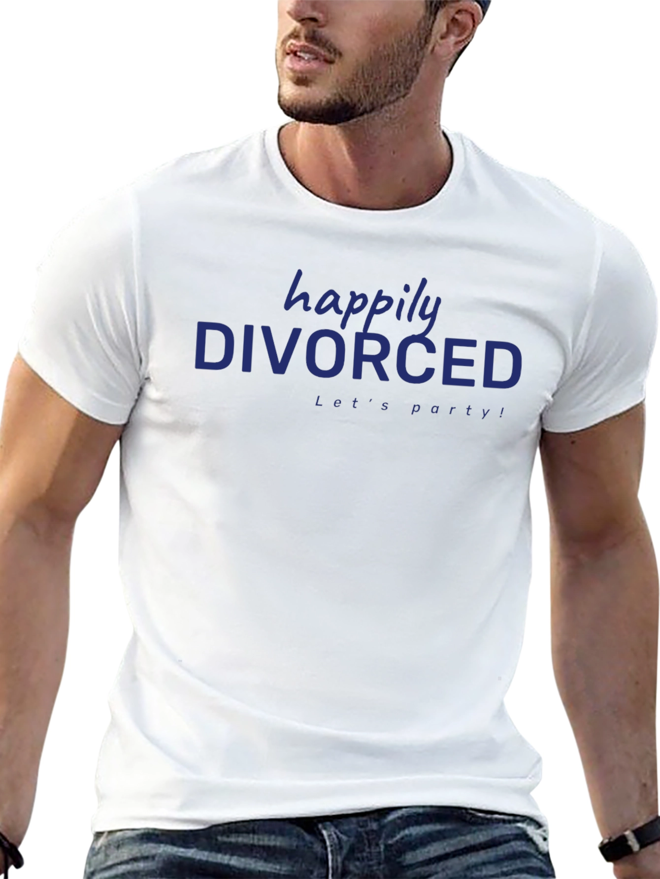 Happily Divorced T-Shirt - Lets Party!