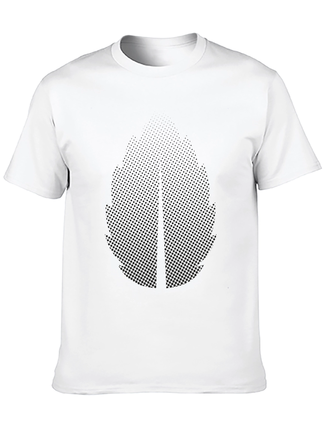 Mens Black Crew Neck T-Shirt