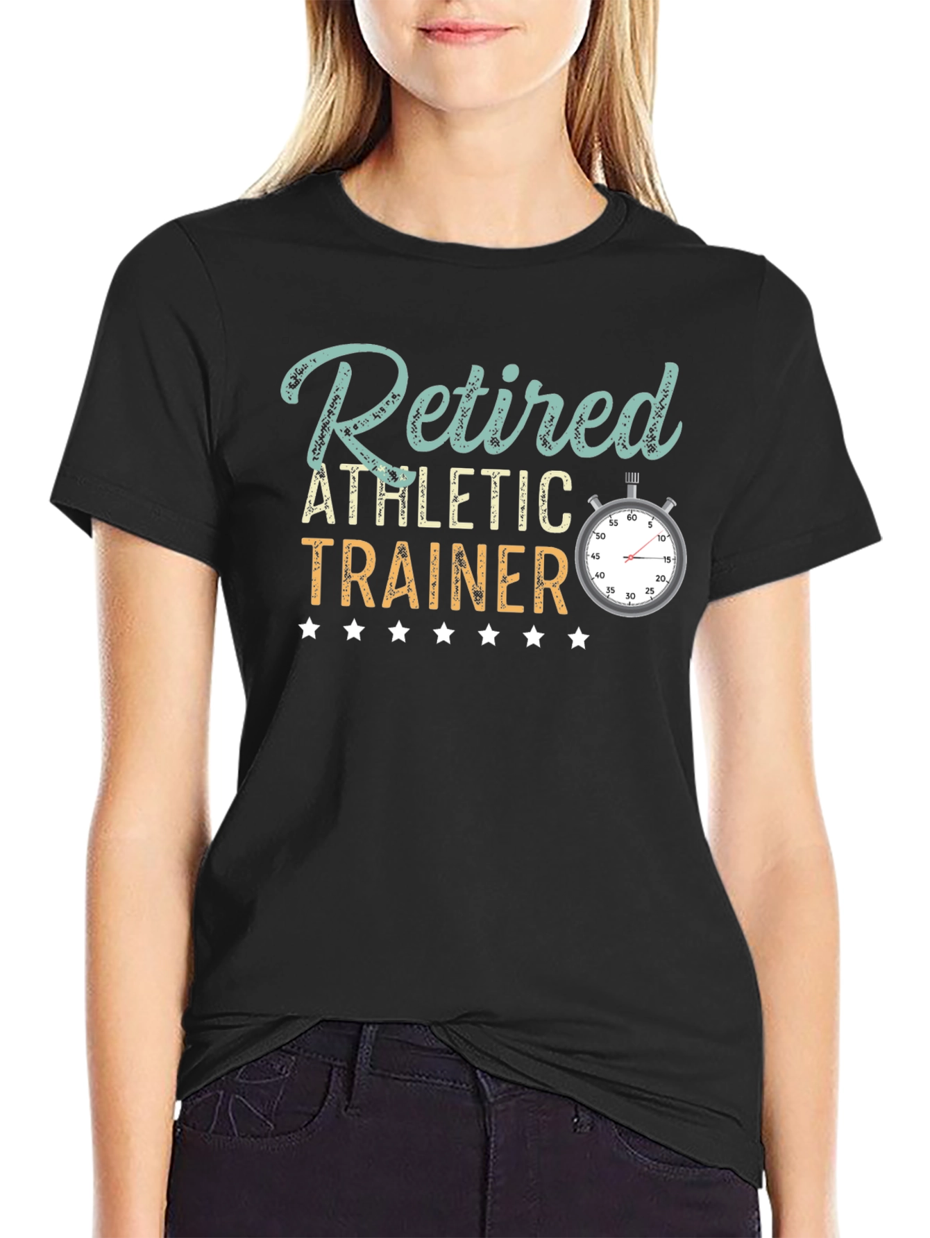 Retired Athletic Trainer Graphic Tee