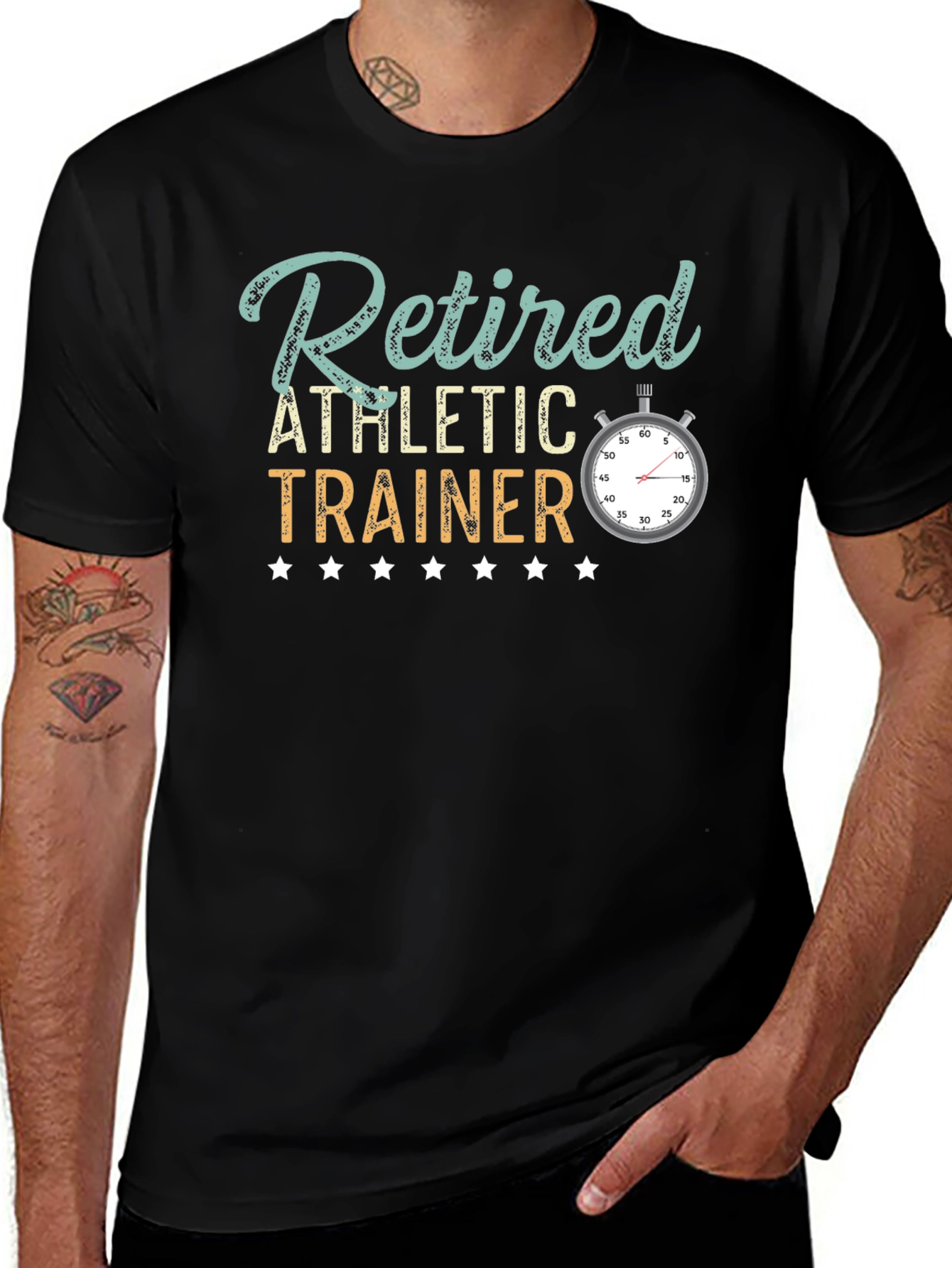 Retired Athletic Trainer Graphic Tee