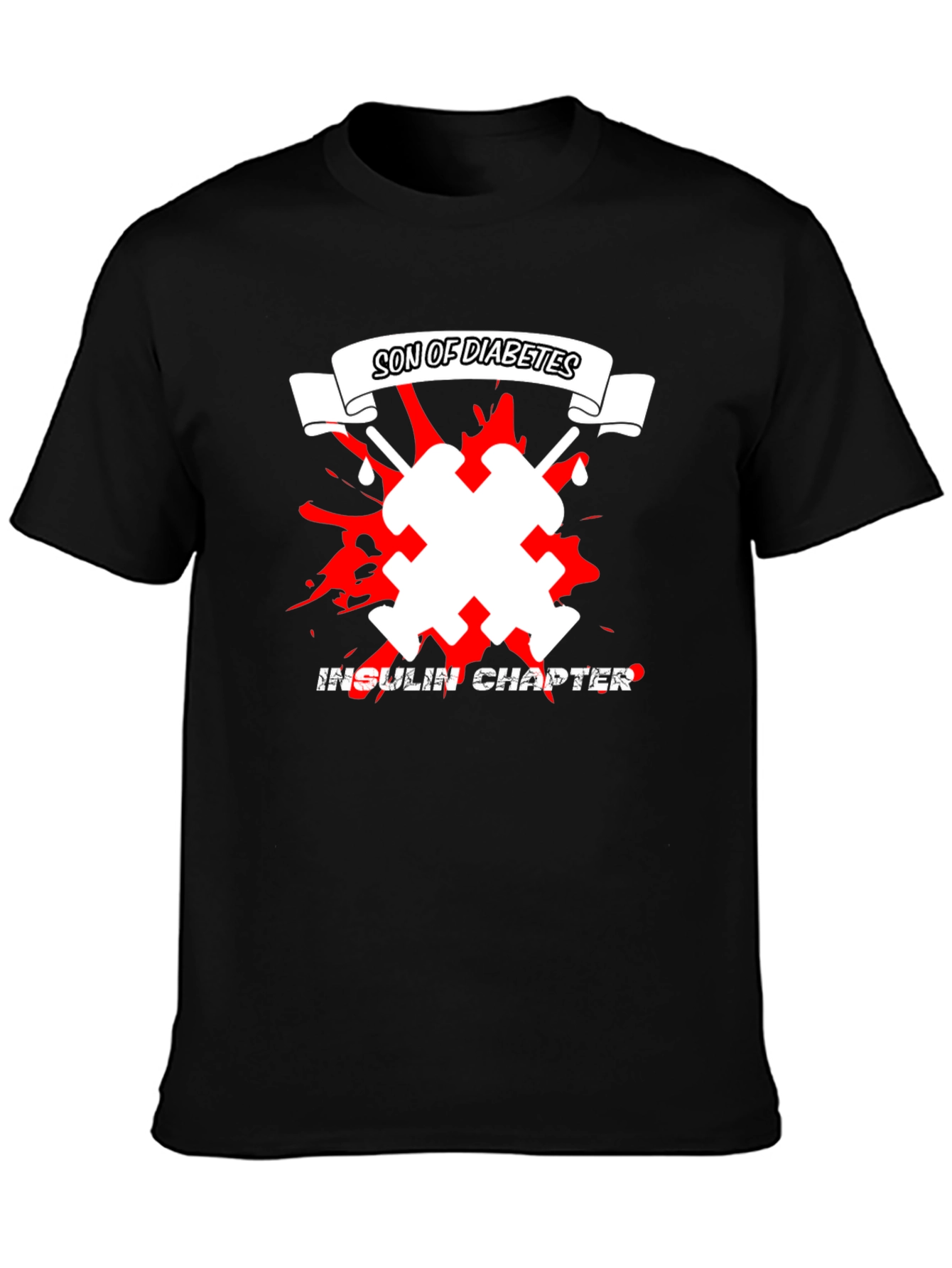 Son of Diabetes T-Shirt Insulin Chapter Graphic Tee