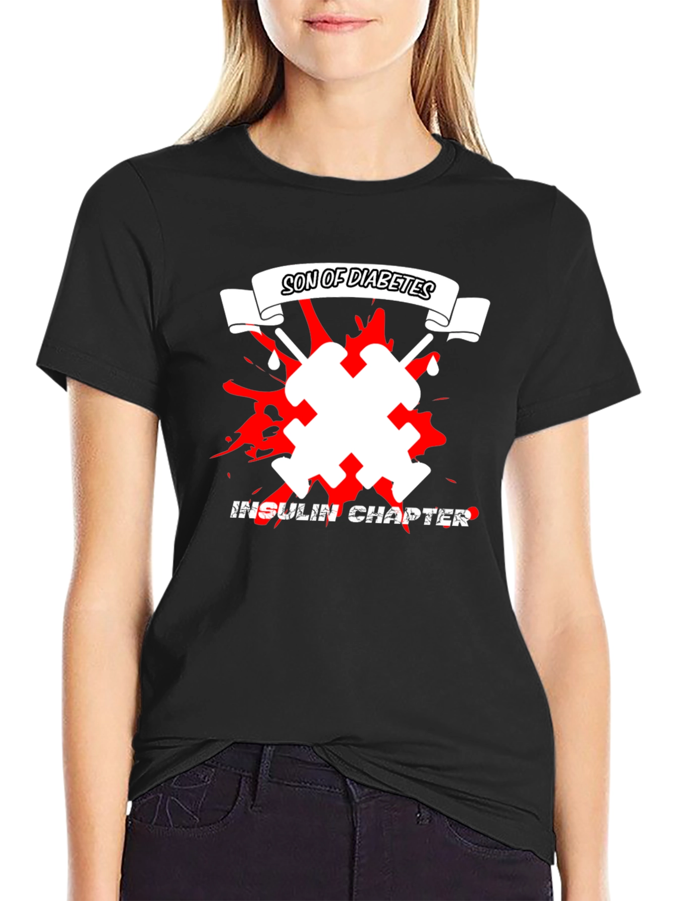 Son of Diabetes T-Shirt Insulin Chapter Graphic Tee