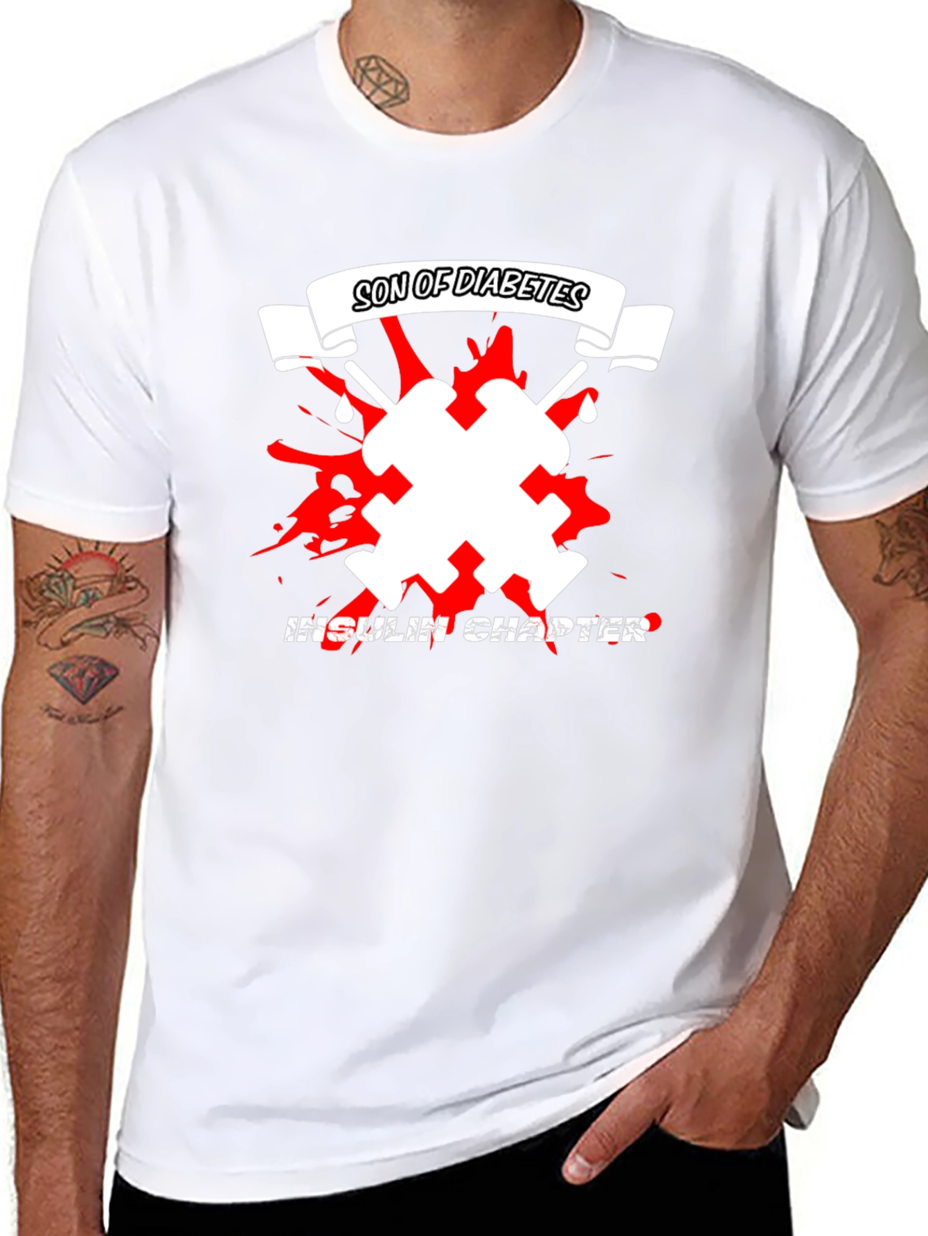 Son of Diabetes T-Shirt Insulin Chapter Graphic Tee
