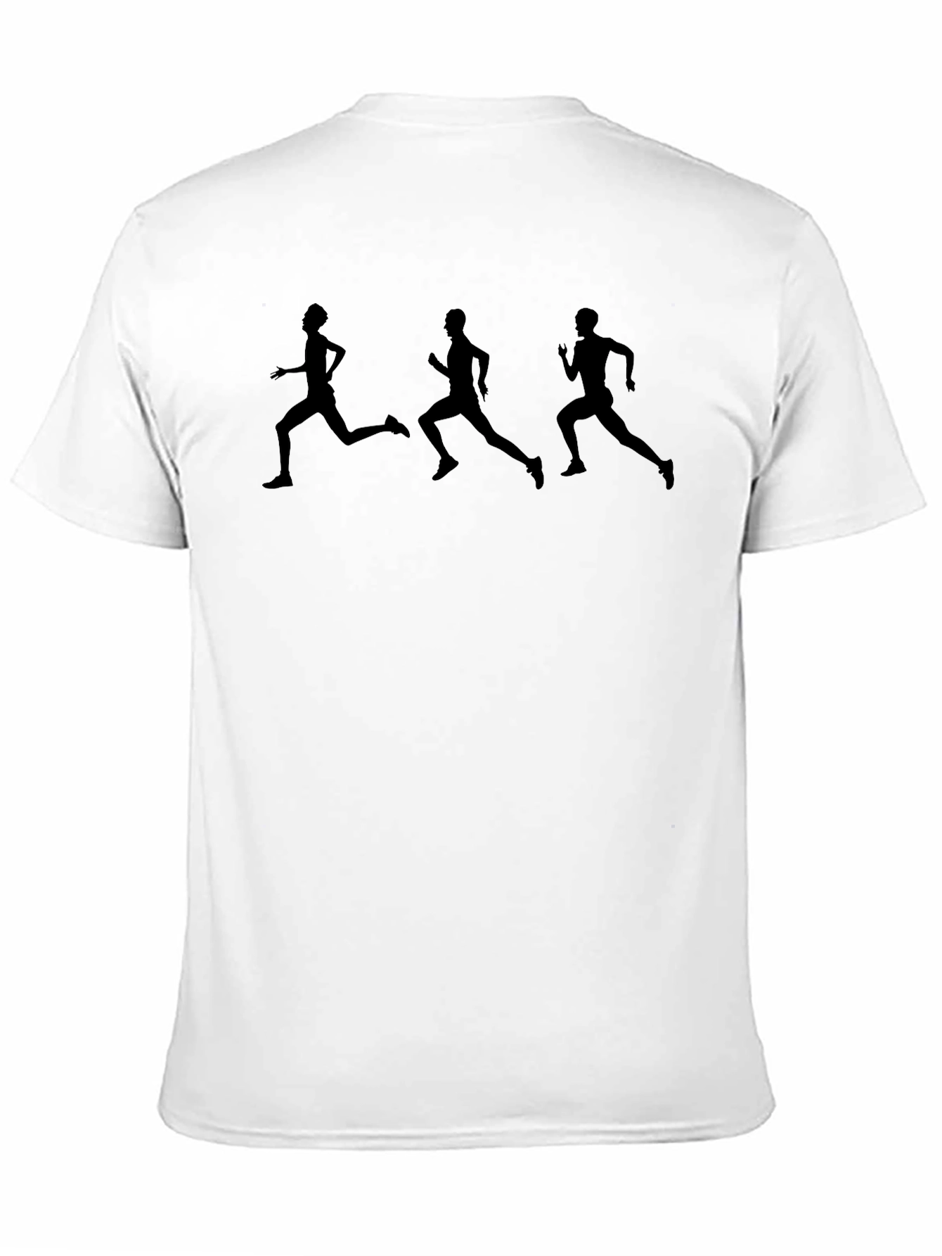 Runners Graphic Print T-Shirt - Black