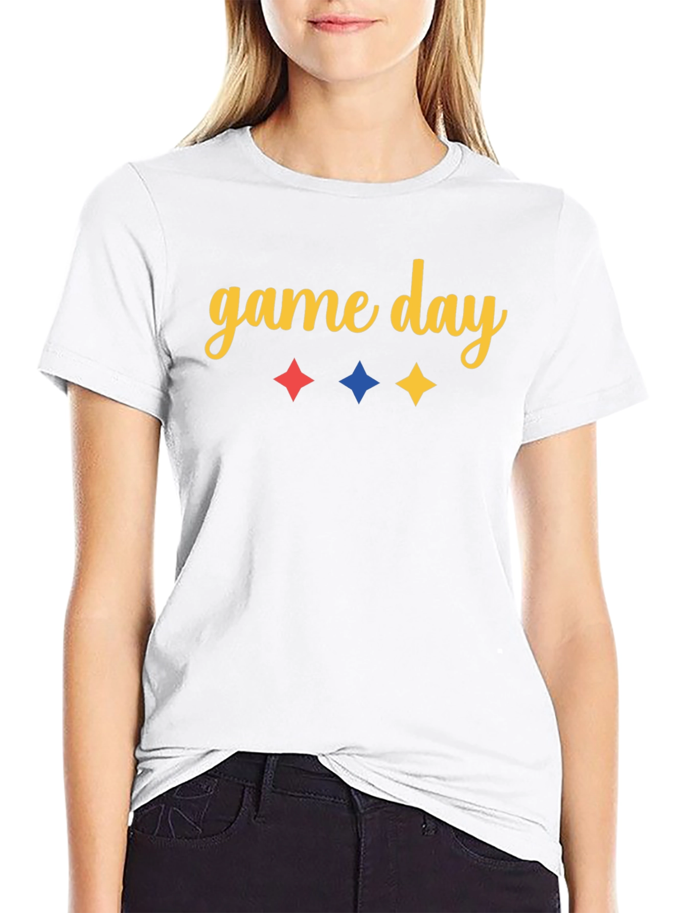 Game Day Graphic Tee - Black