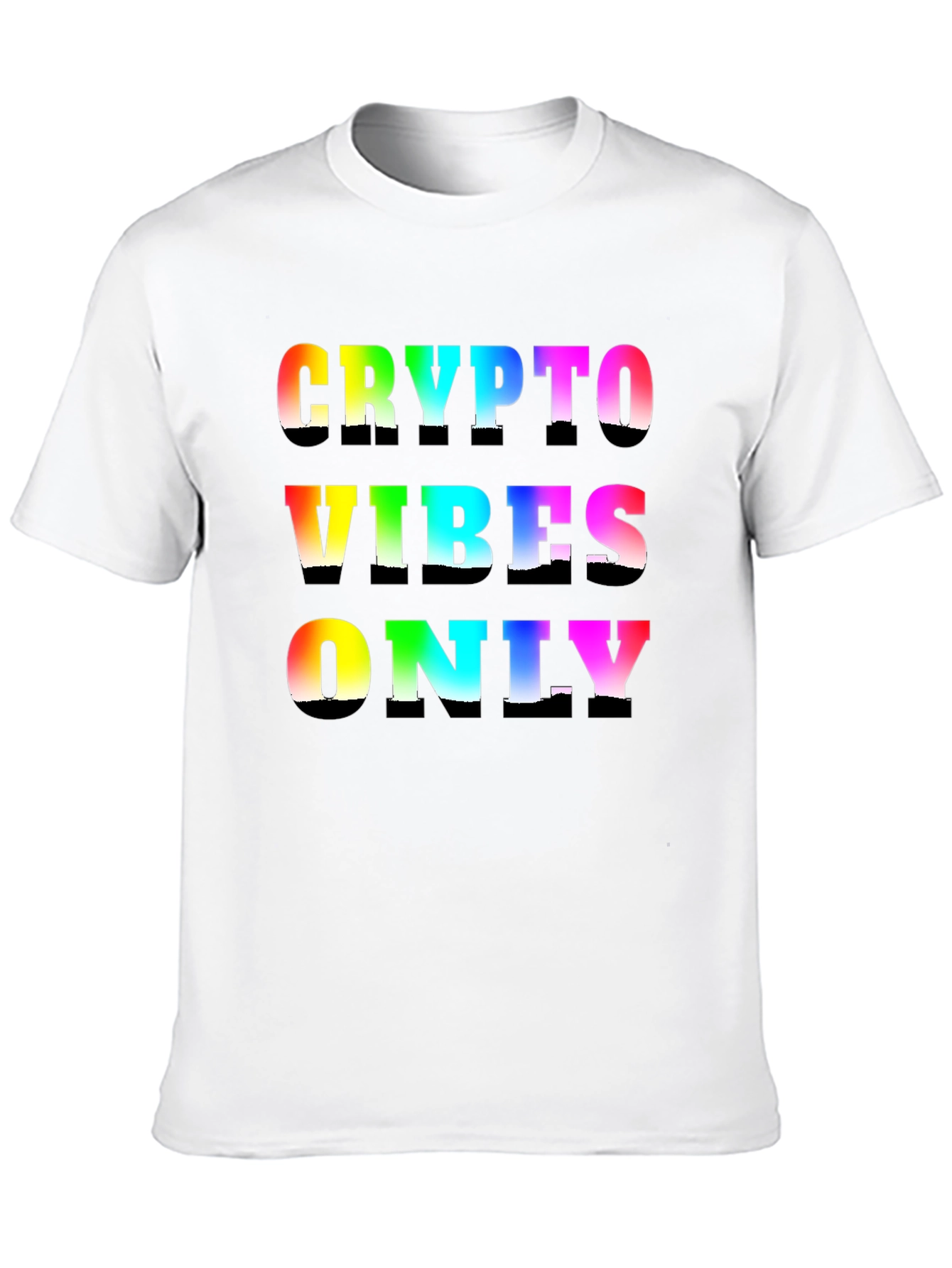 Crypto Vibes Only Black T-Shirt