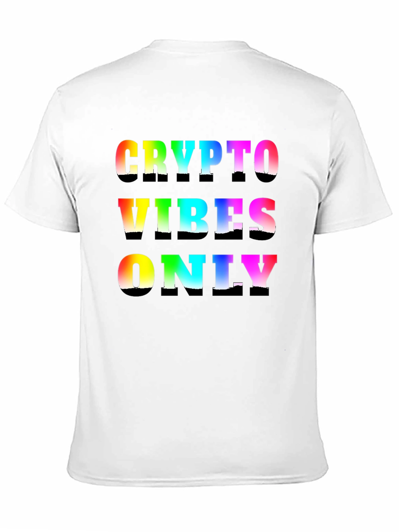 Crypto Vibes Only Black T-Shirt