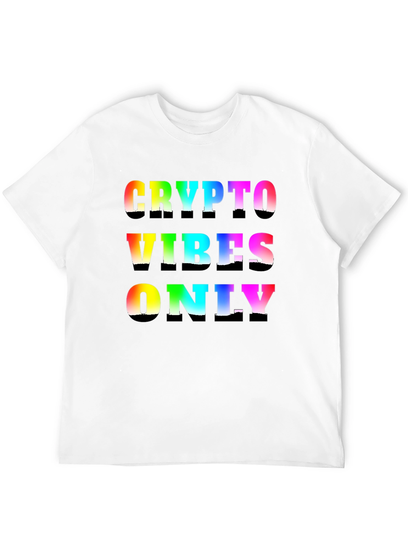 Crypto Vibes Only Black T-Shirt