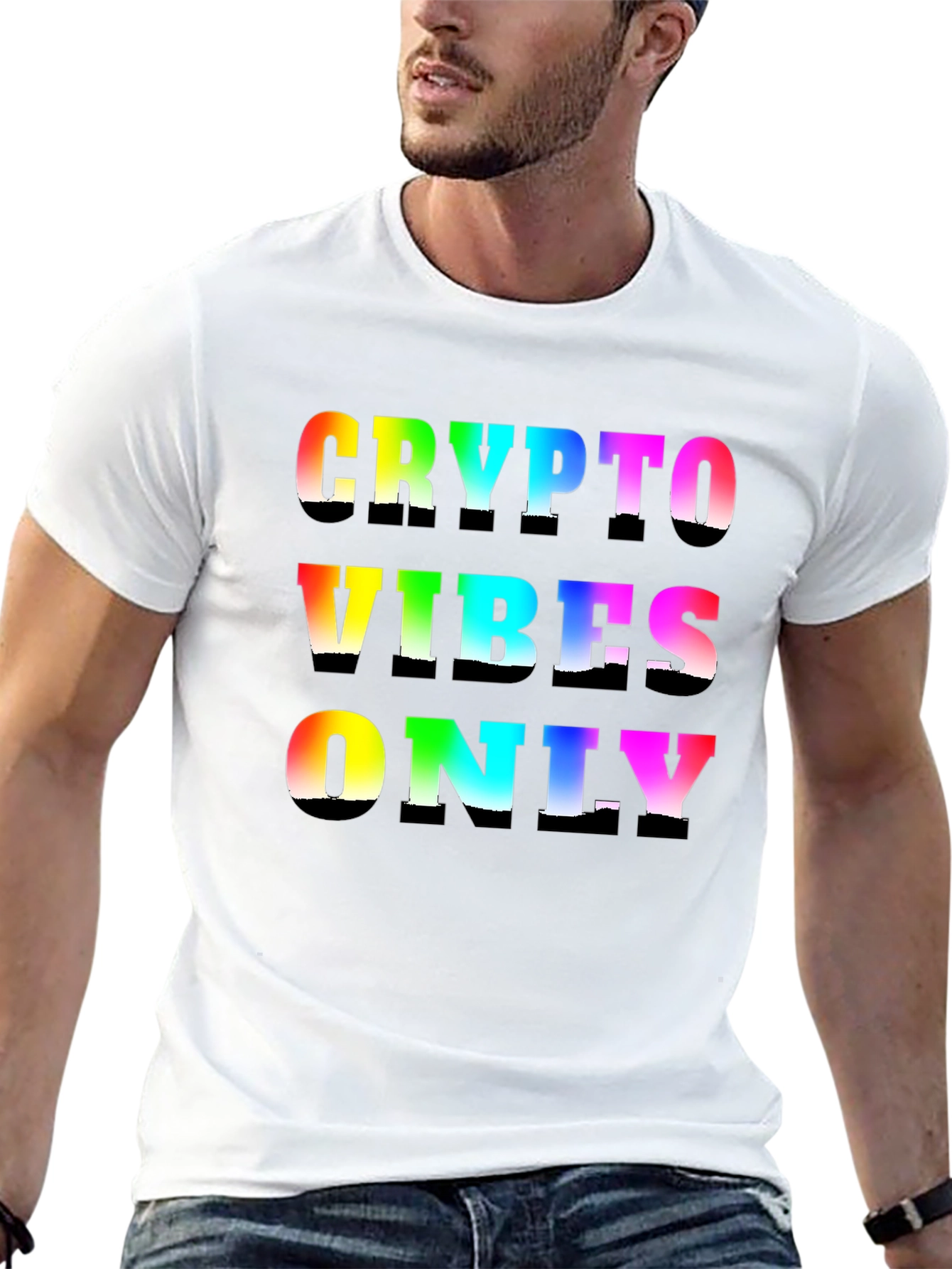 Crypto Vibes Only Black T-Shirt
