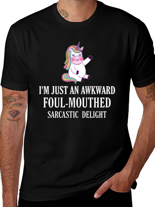 Awkward Foul-Mouthed Sarcastic Delight Tee