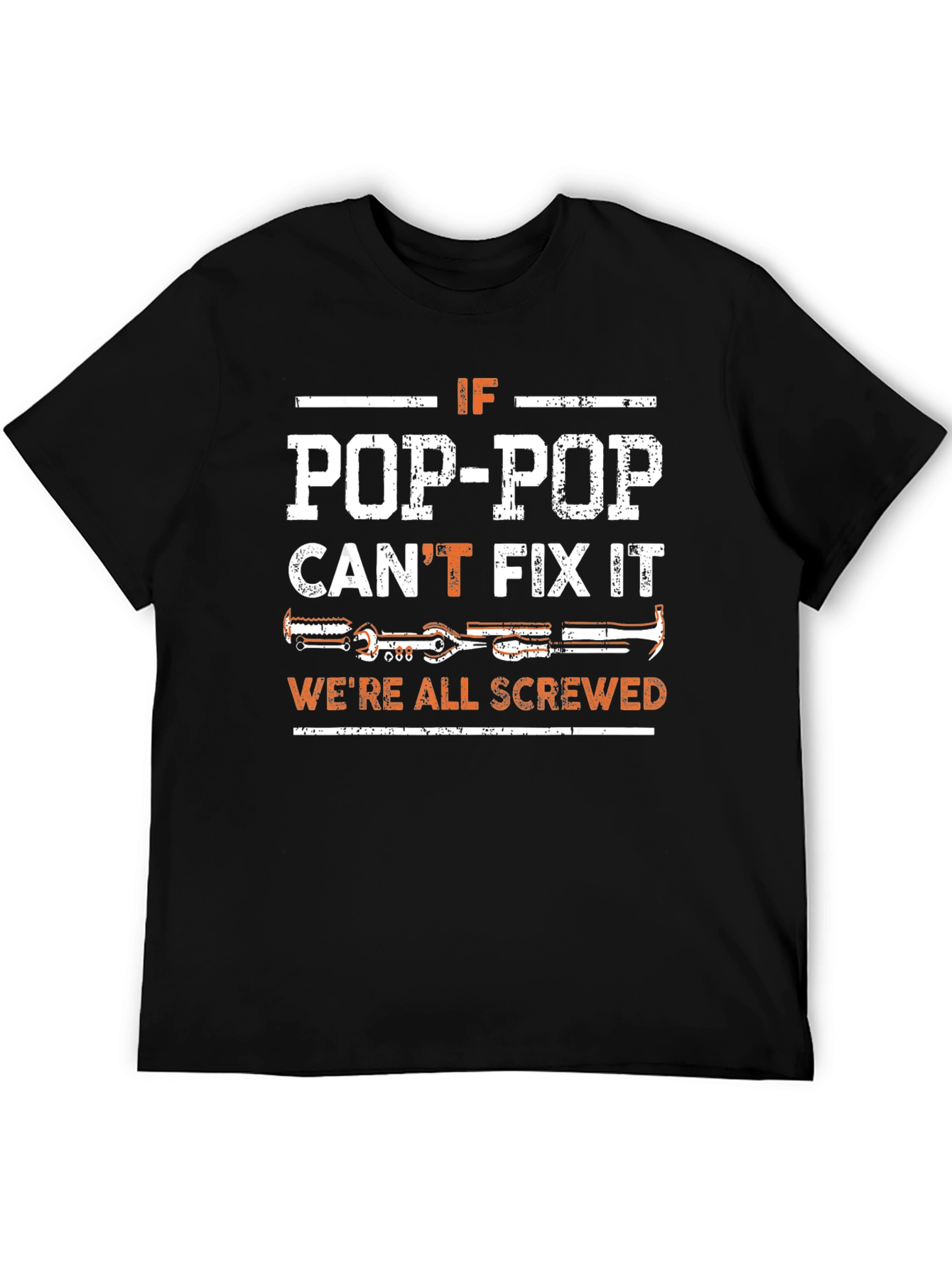 Pop-Pop Can Fix It Mens T-Shirt