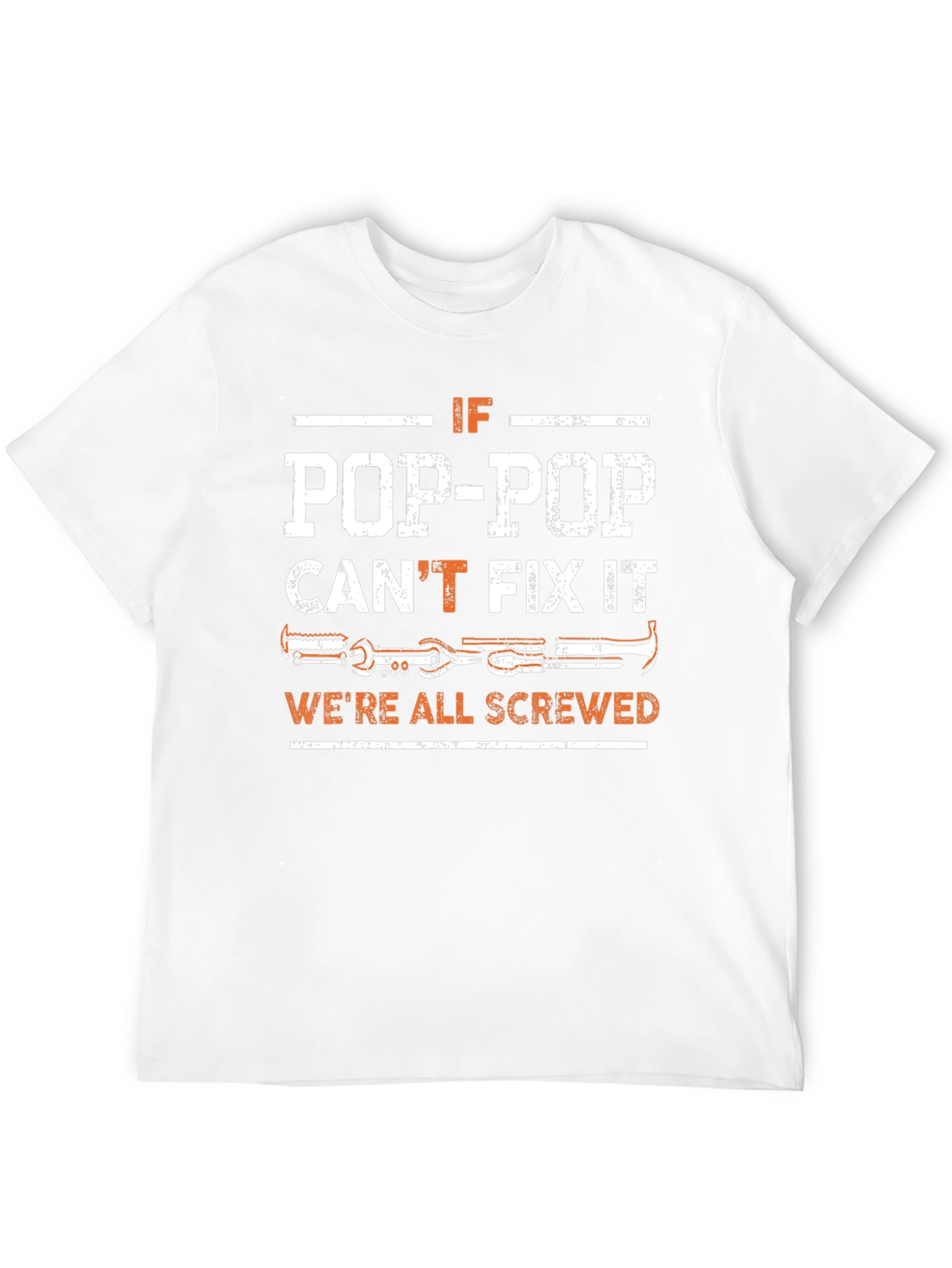 Pop-Pop Can Fix It Mens T-Shirt