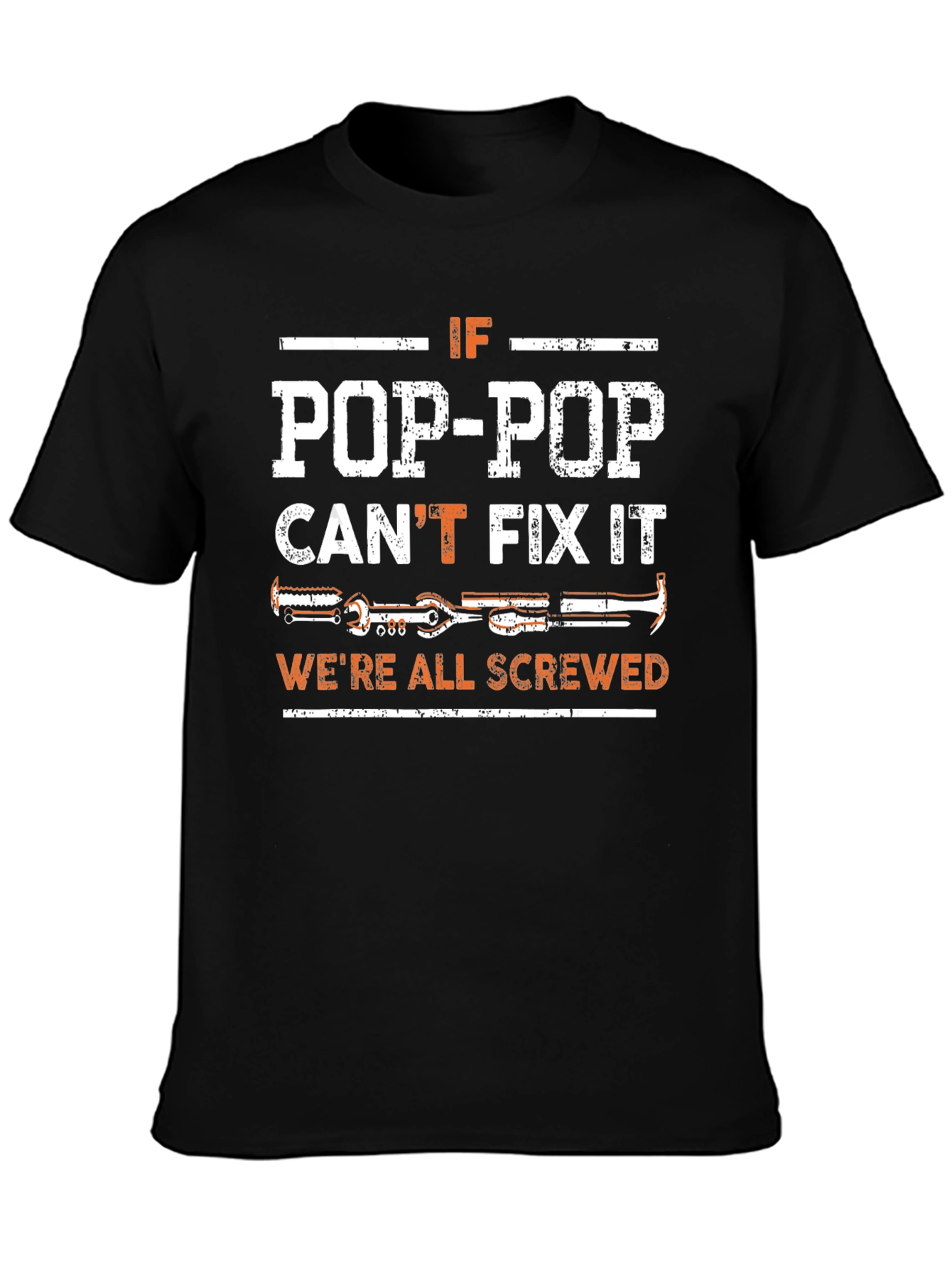 Pop-Pop Can Fix It Mens T-Shirt