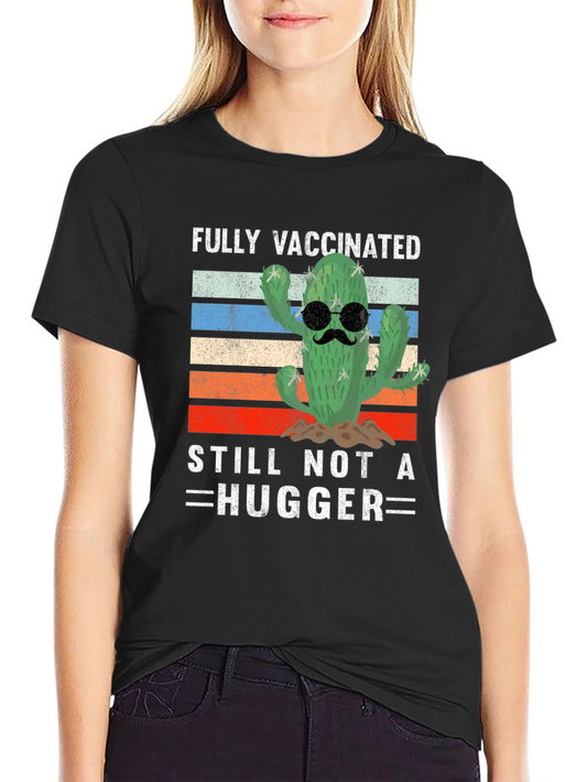 Funny Fully Vaccinated Cactus T-Shirt