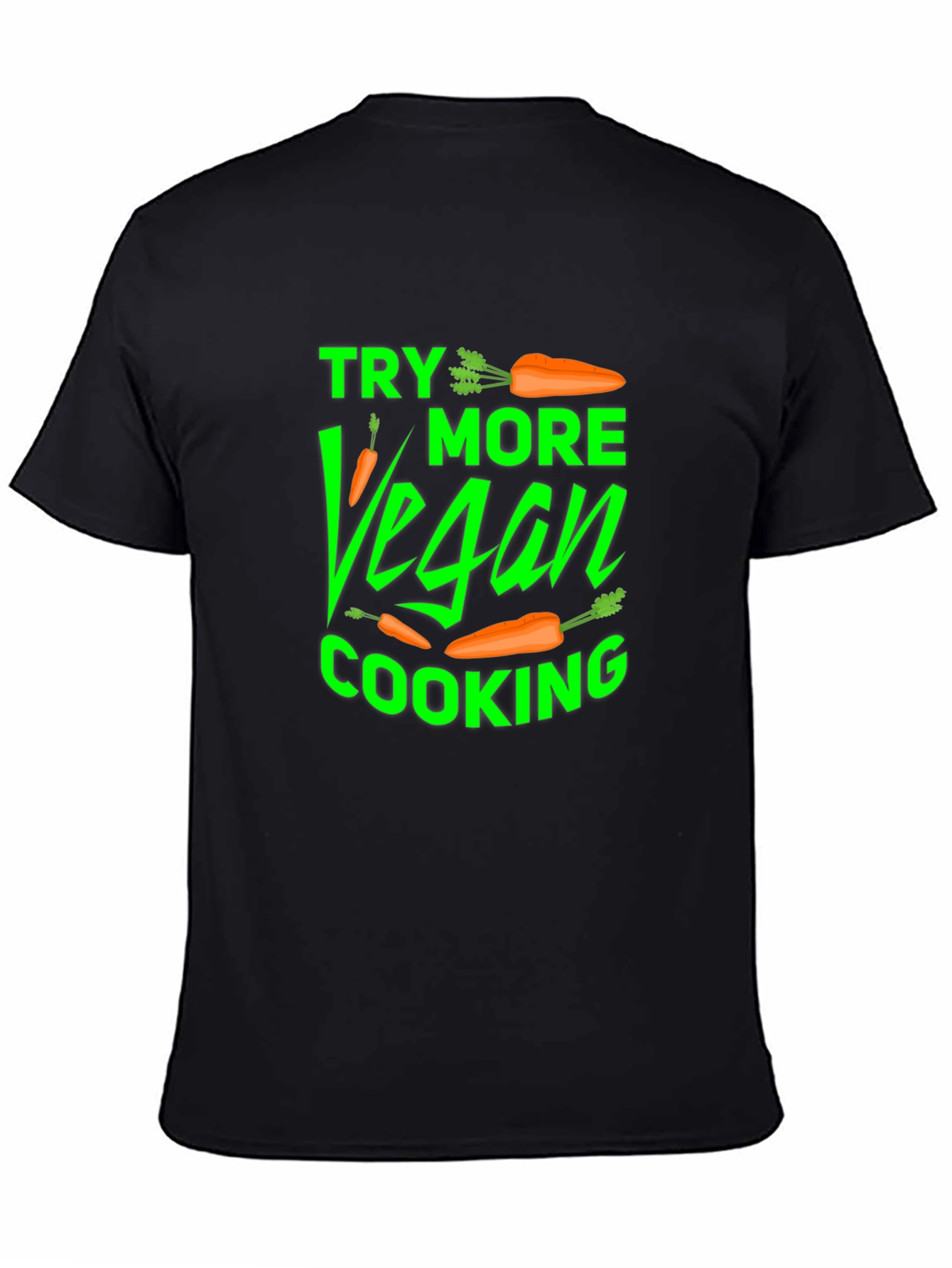 Vegan Cooking T-Shirt - Try More Vegan