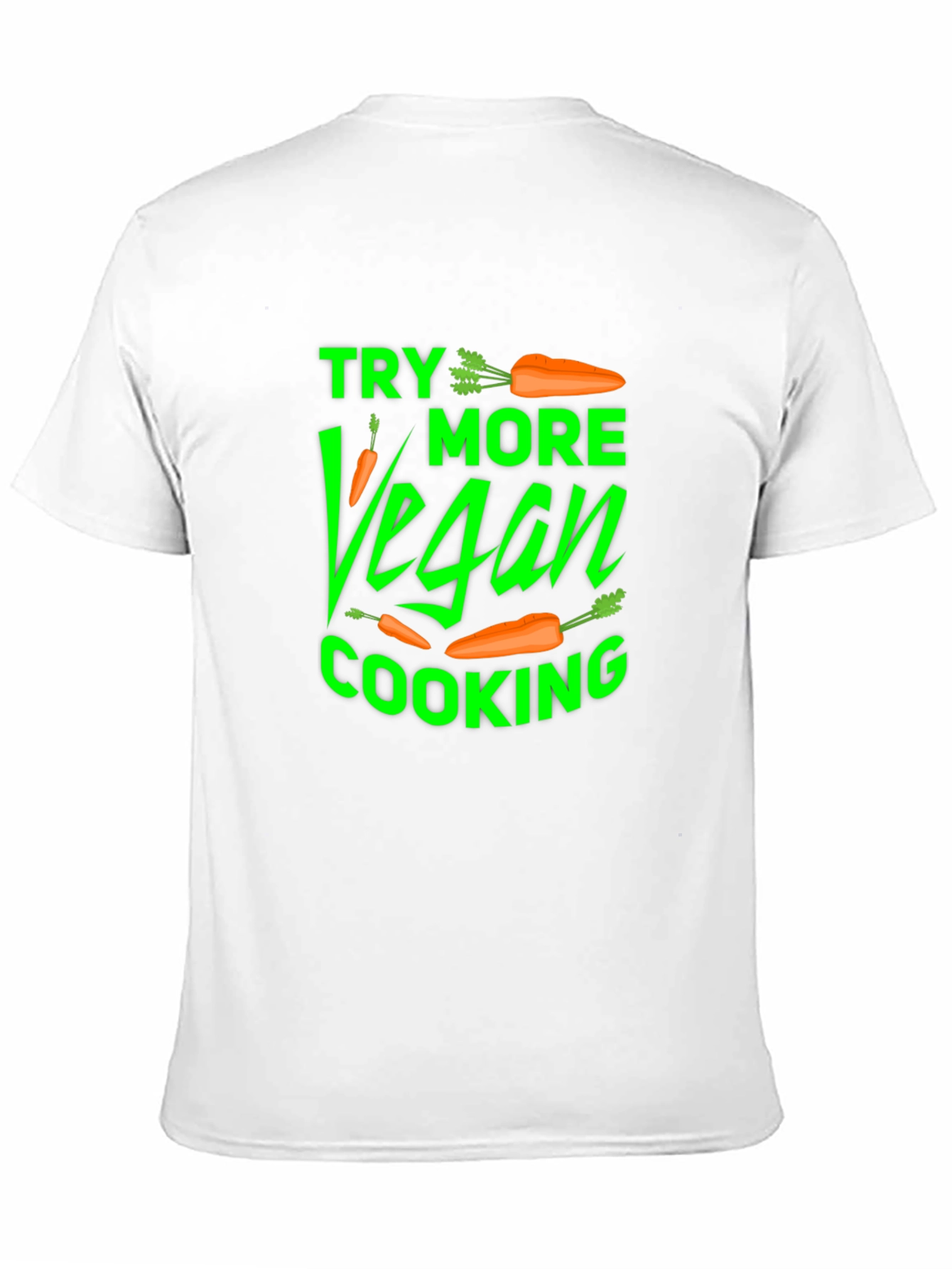 Vegan Cooking T-Shirt - Try More Vegan
