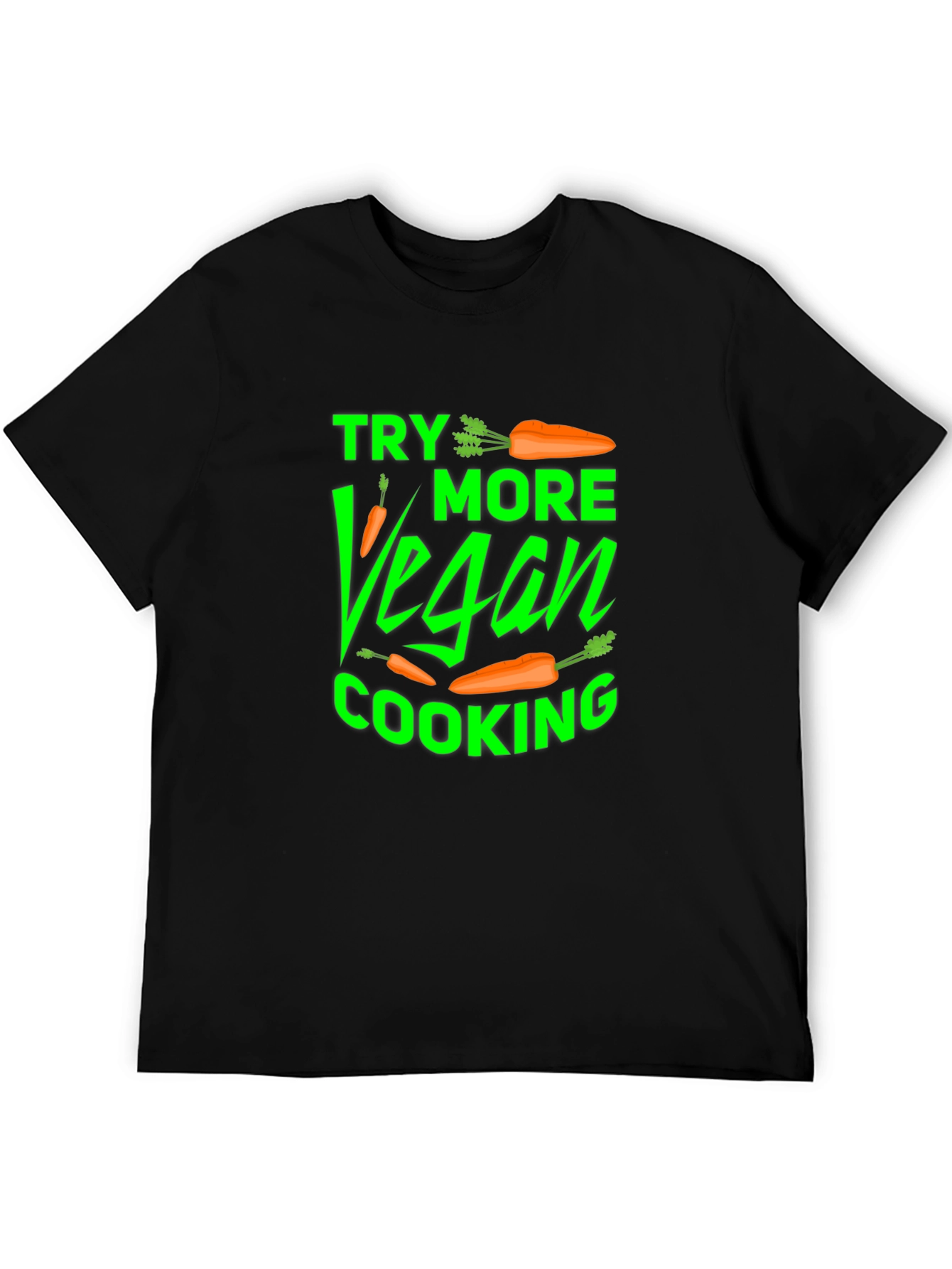Vegan Cooking T-Shirt - Try More Vegan