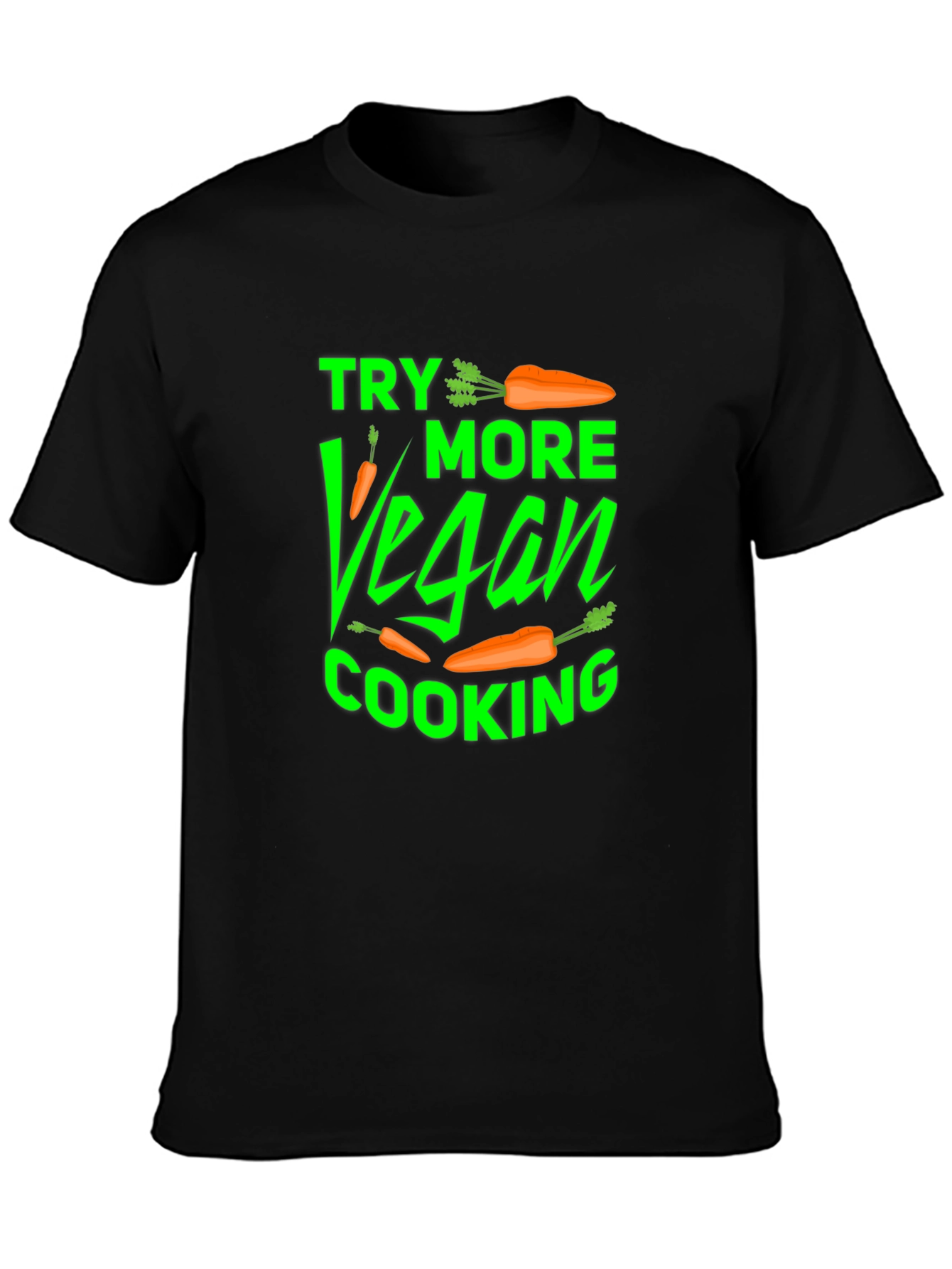 Vegan Cooking T-Shirt - Try More Vegan