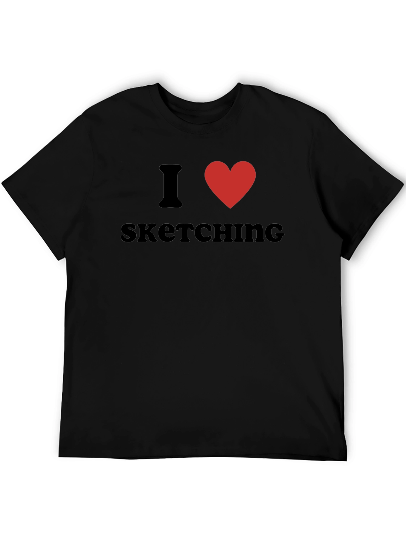 I Love Sketching Graphic T-Shirt