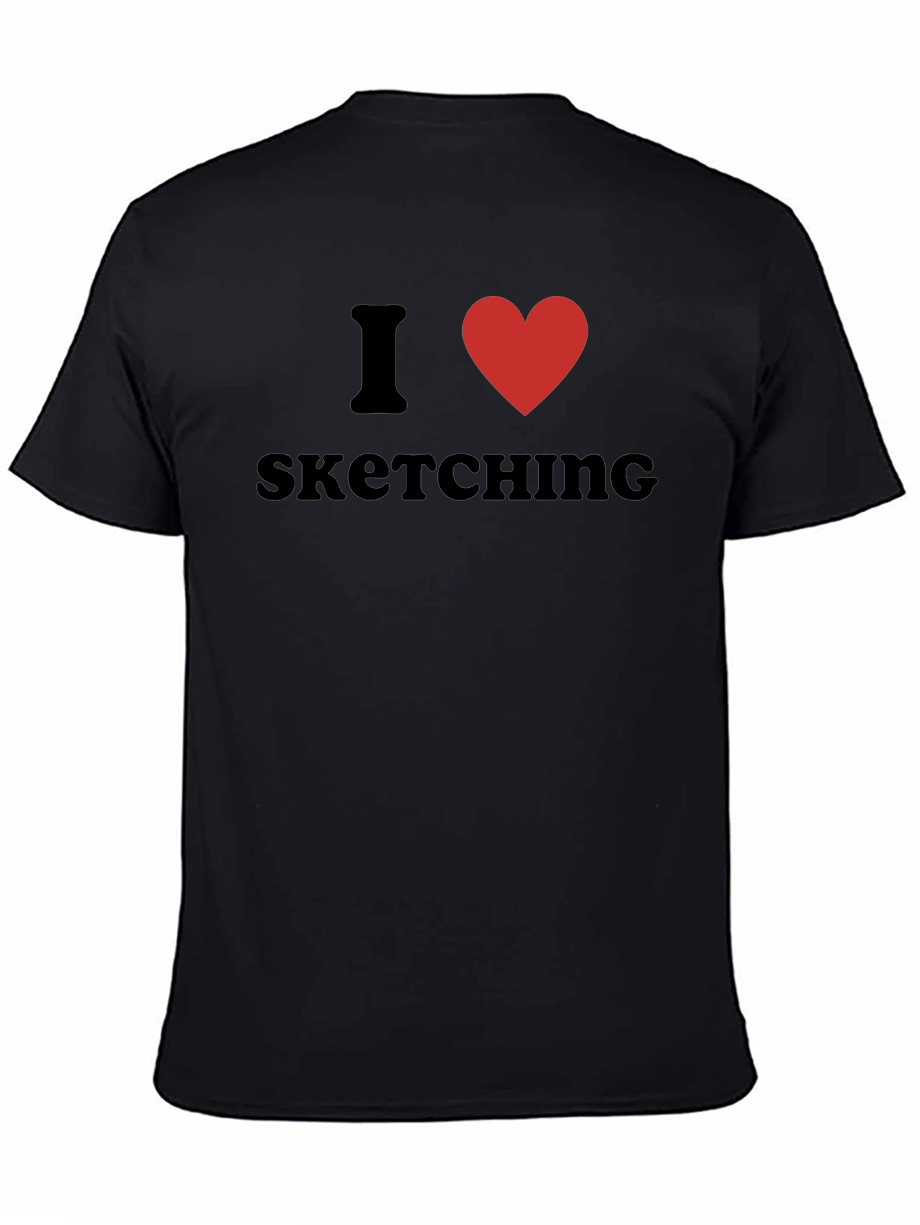 I Love Sketching Graphic T-Shirt