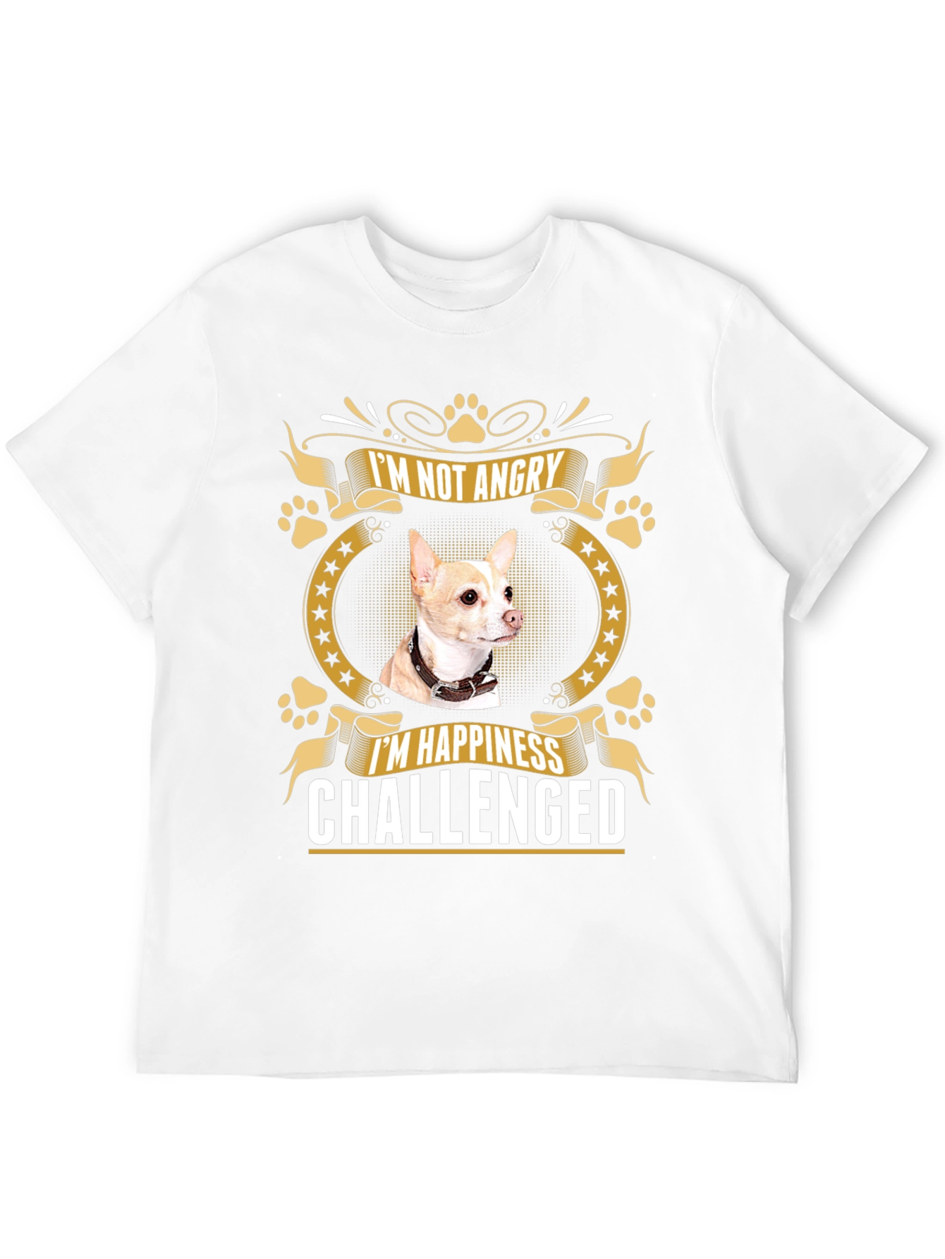 Im Not Angry Chihuahua T-Shirt