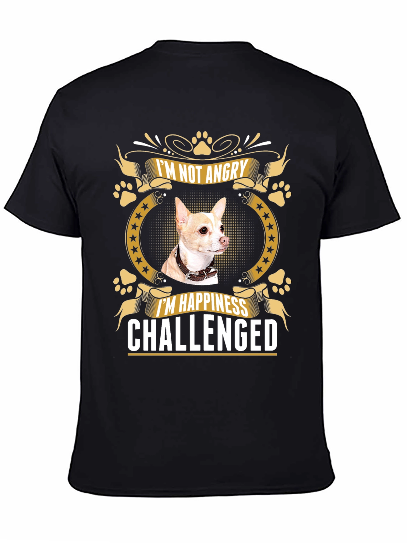 Im Not Angry Chihuahua T-Shirt