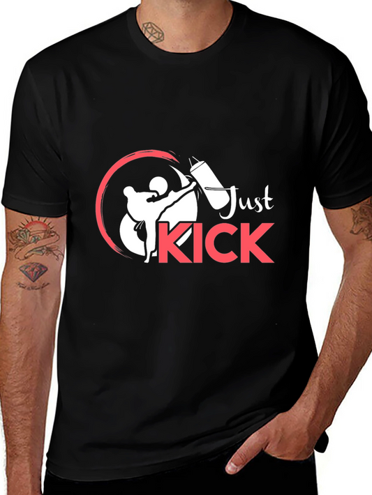 Just Kick Martial Arts Graphic T-Shirt