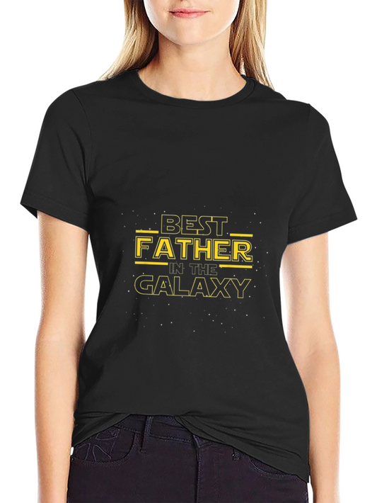 Best Father in the Galaxy T-Shirt - Star Wars Dad Tee