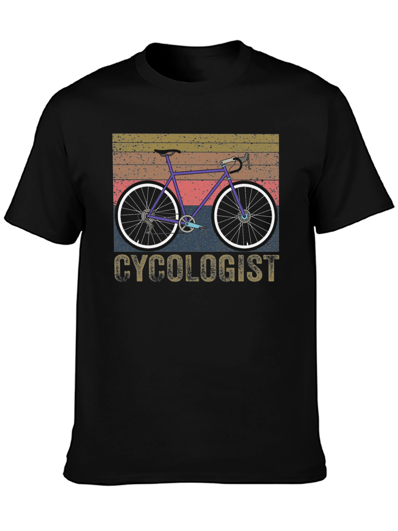 Cyclogist Retro Graphic T-Shirt