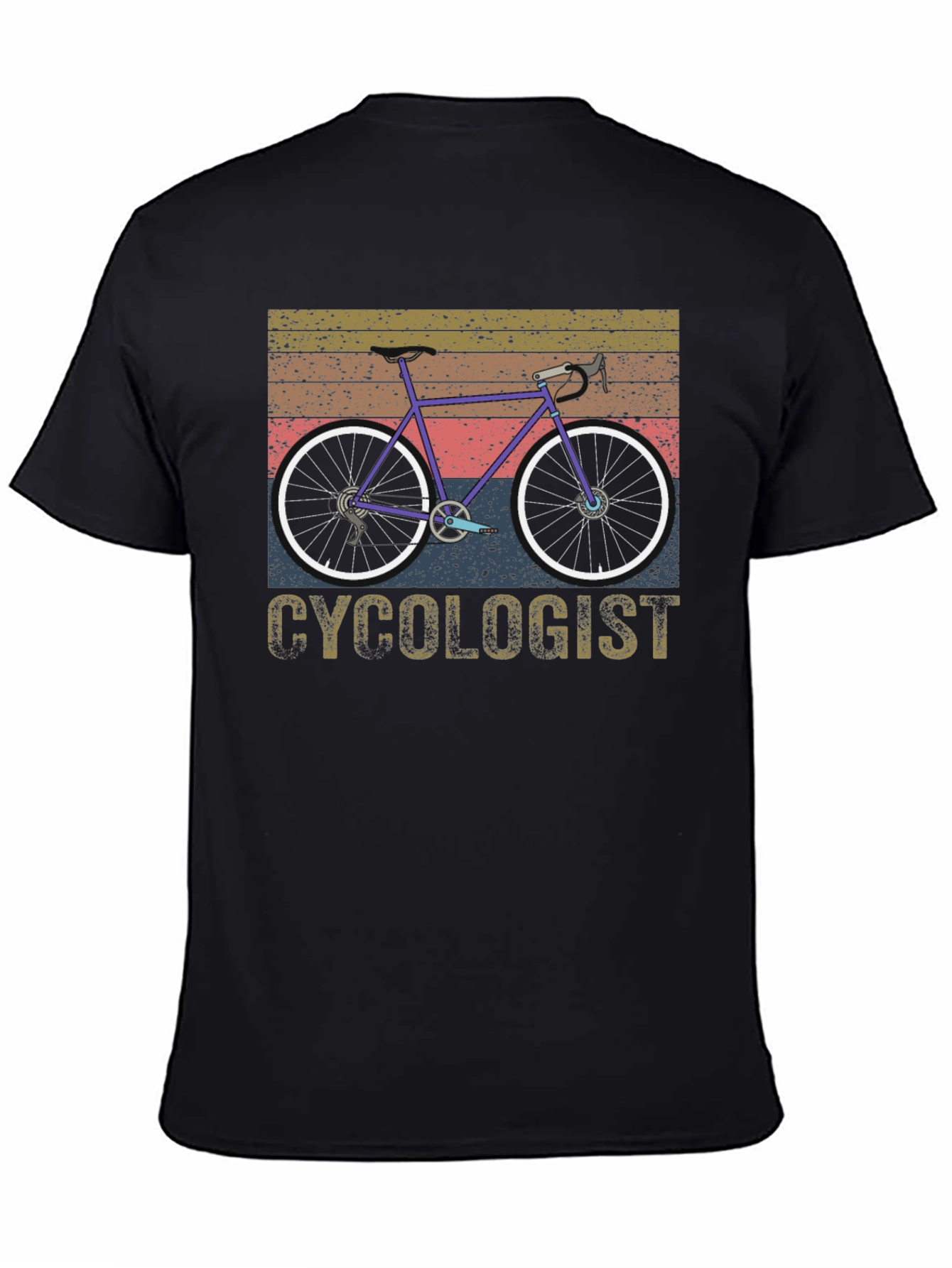 Cyclogist Retro Graphic T-Shirt