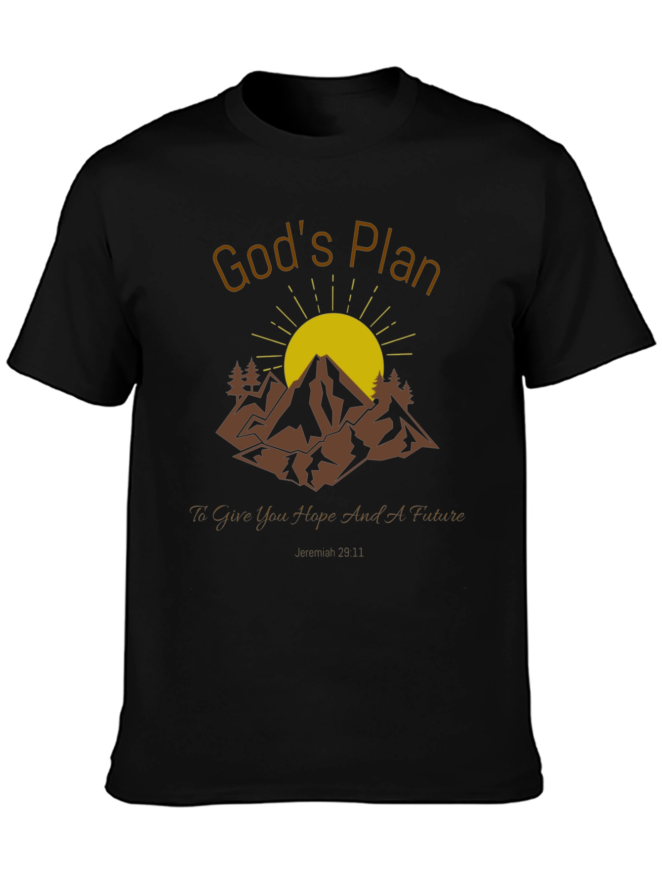 Gods Plan T-Shirt: Hope & Future