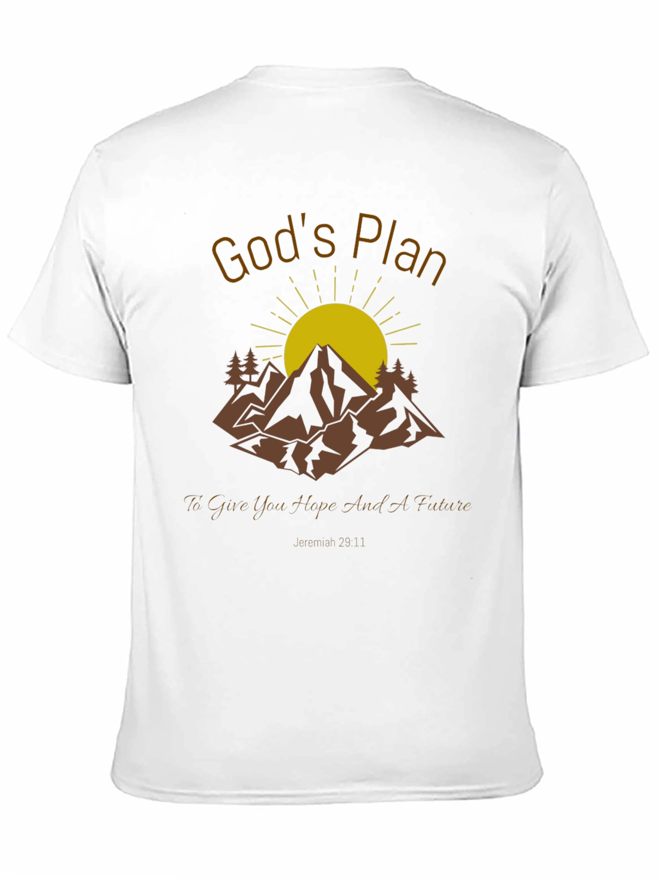 Gods Plan T-Shirt: Hope & Future