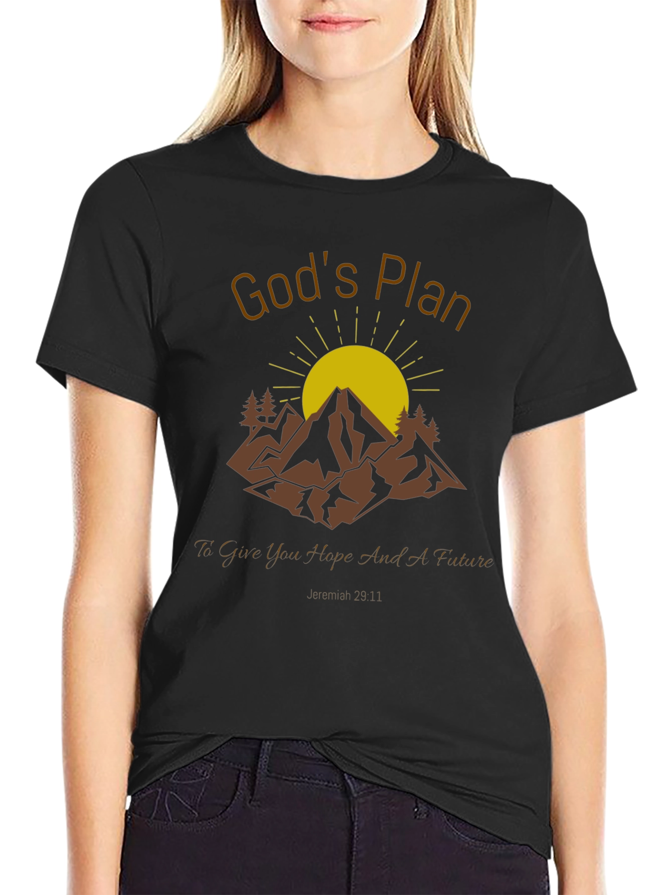 Gods Plan T-Shirt: Hope & Future