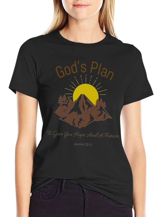 Gods Plan T-Shirt: Hope & Future