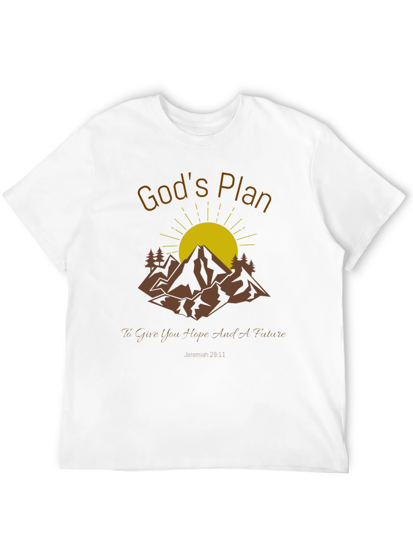 Gods Plan T-Shirt: Hope & Future